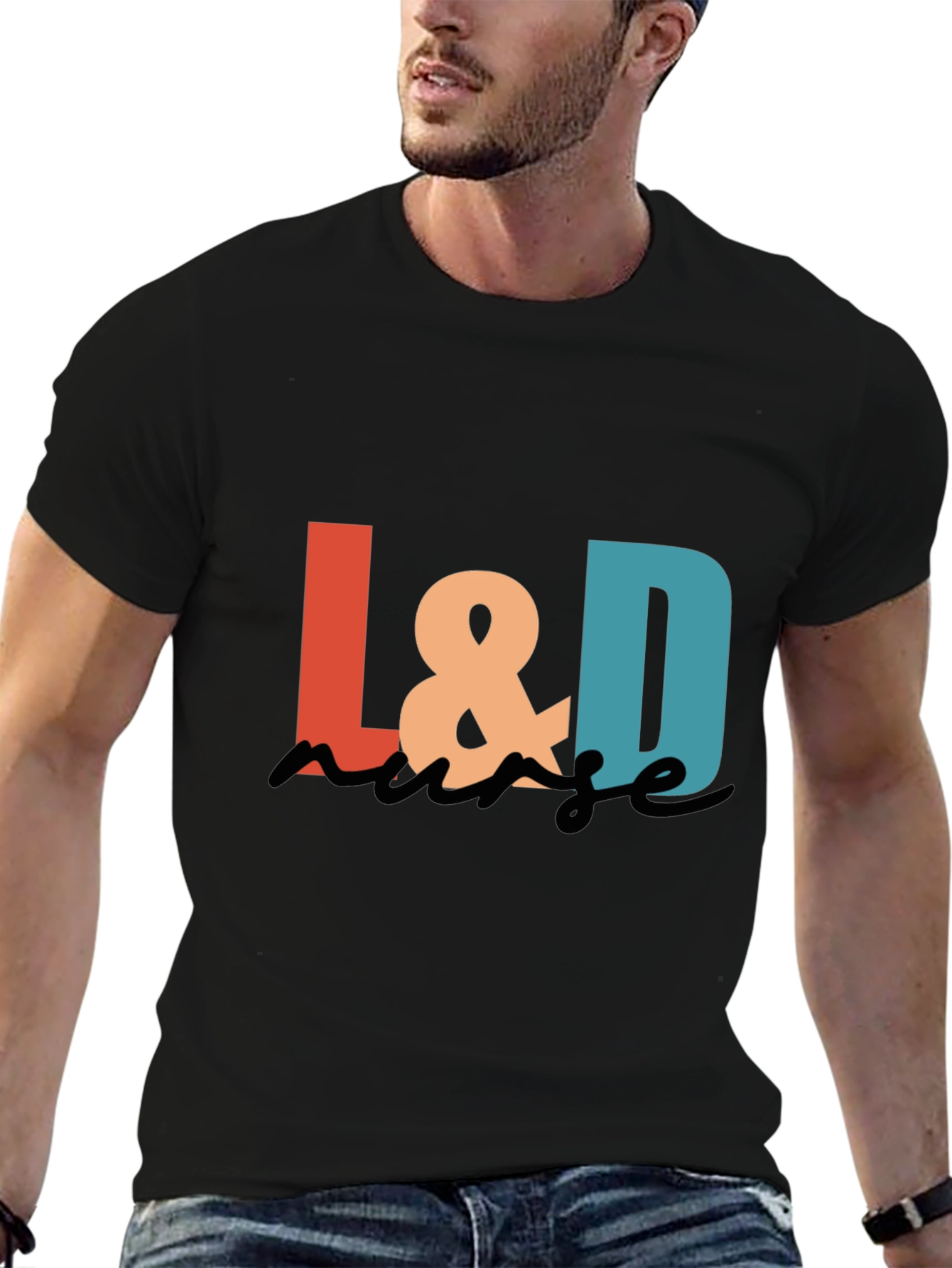 L&D Nurse Graphic T-Shirt - Stylish & Comfortable