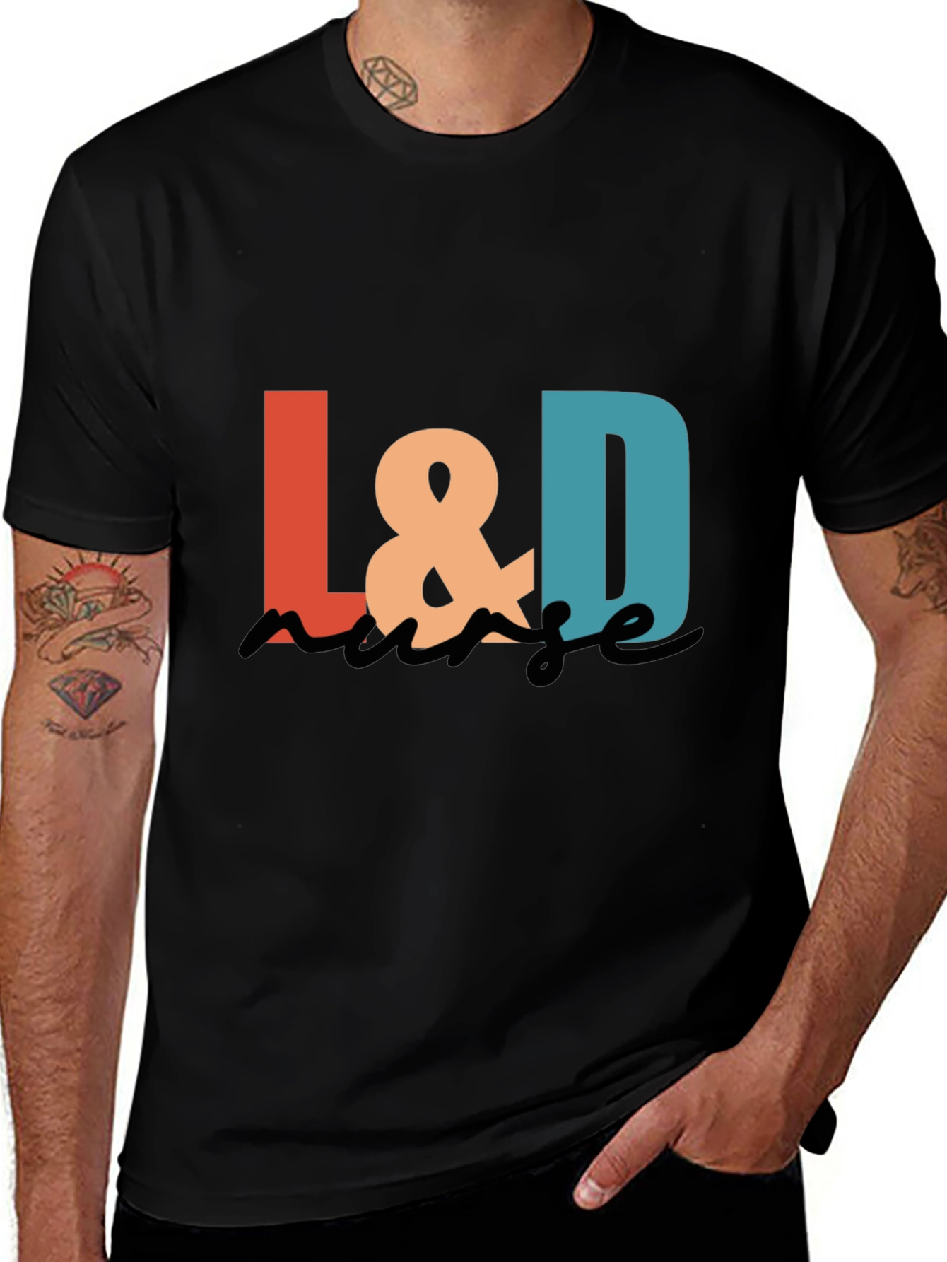 L&D Nurse Graphic T-Shirt - Stylish & Comfortable