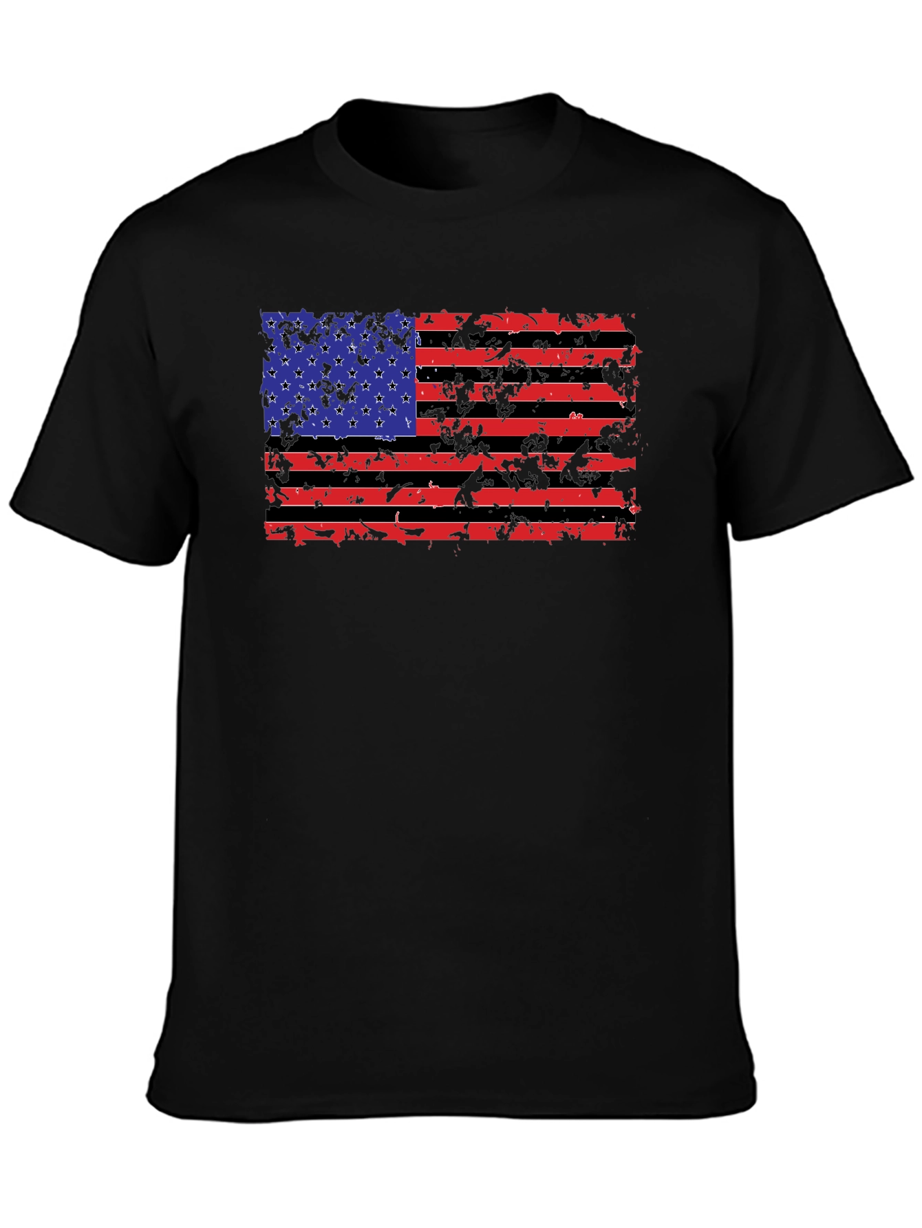 American Flag Graphic T-Shirt