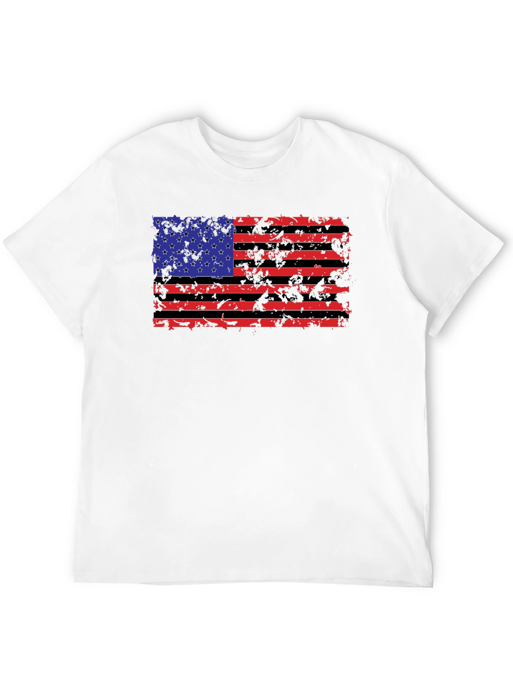 American Flag Graphic T-Shirt
