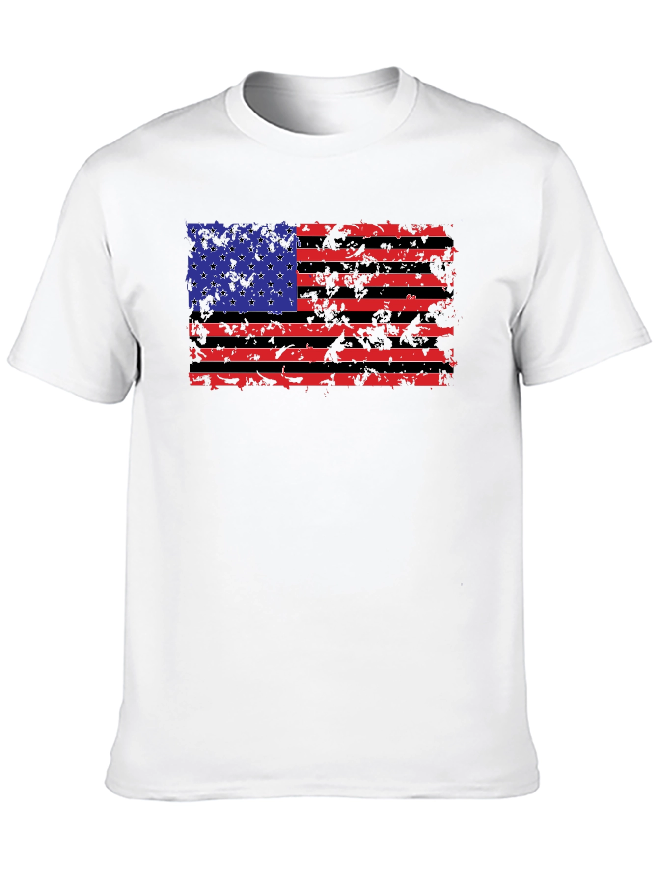 American Flag Graphic T-Shirt
