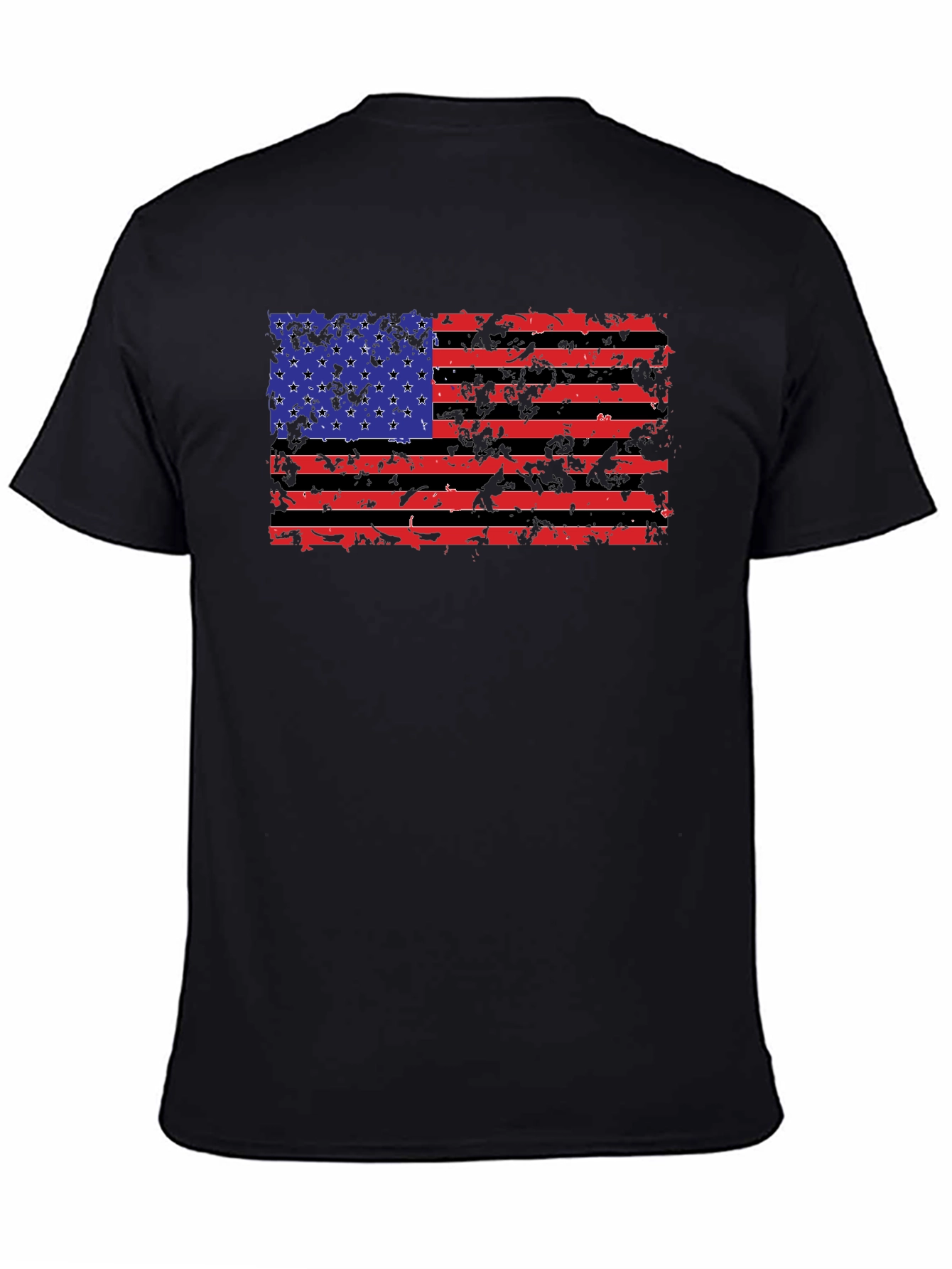 American Flag Graphic T-Shirt