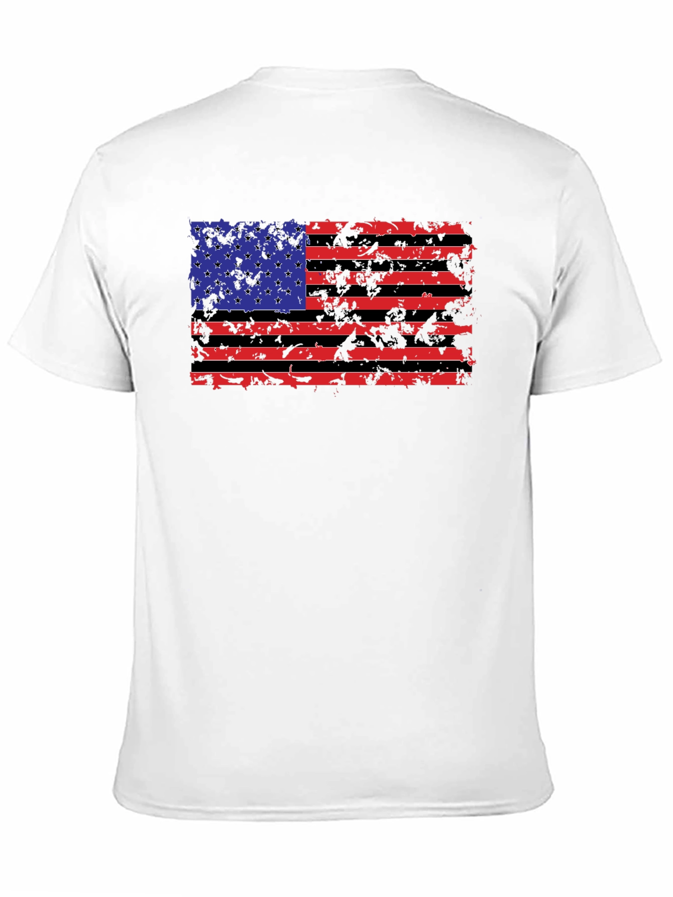 American Flag Graphic T-Shirt