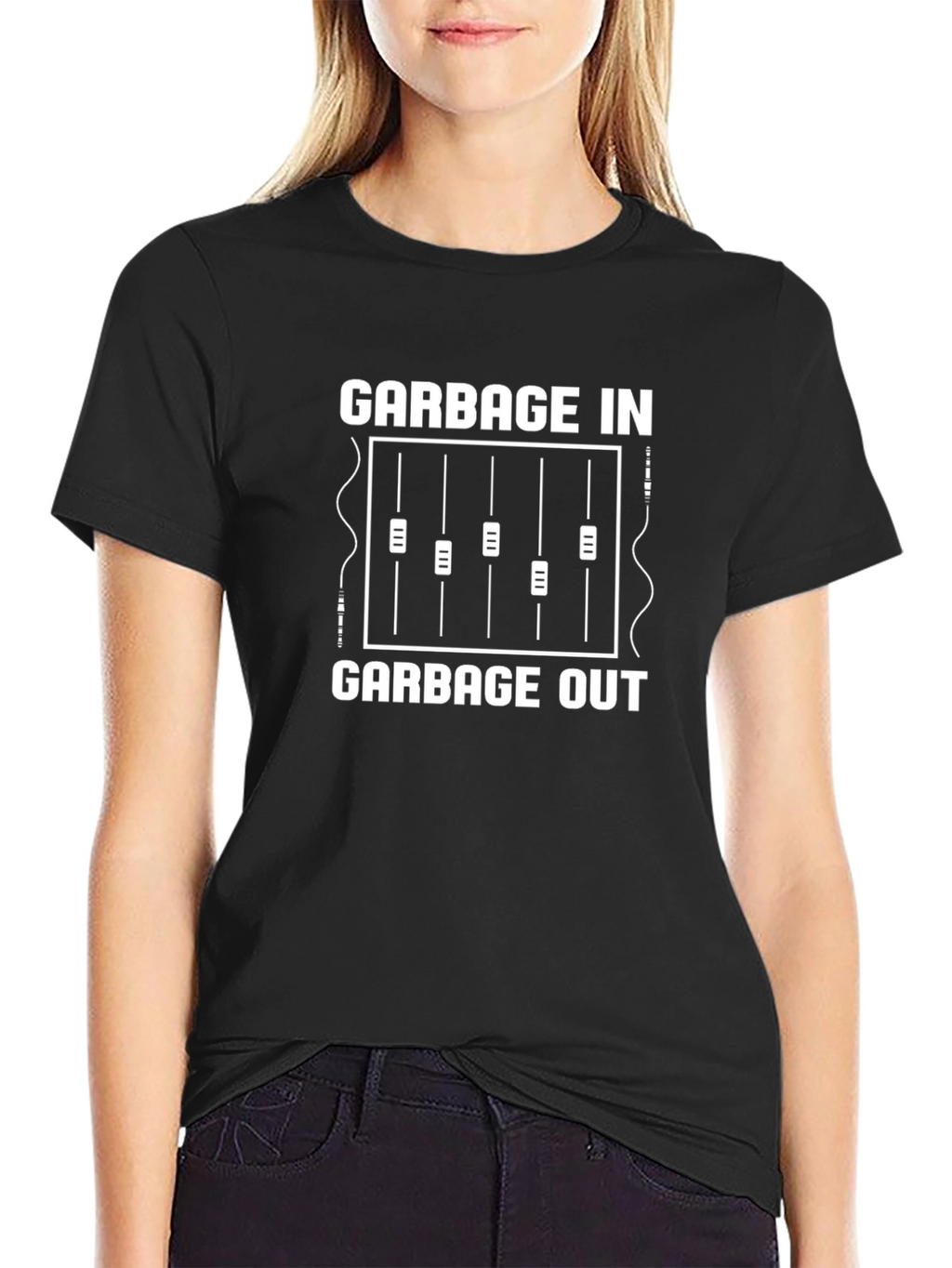 Garbage In Garbage Out Mixing Board Graphic Tee