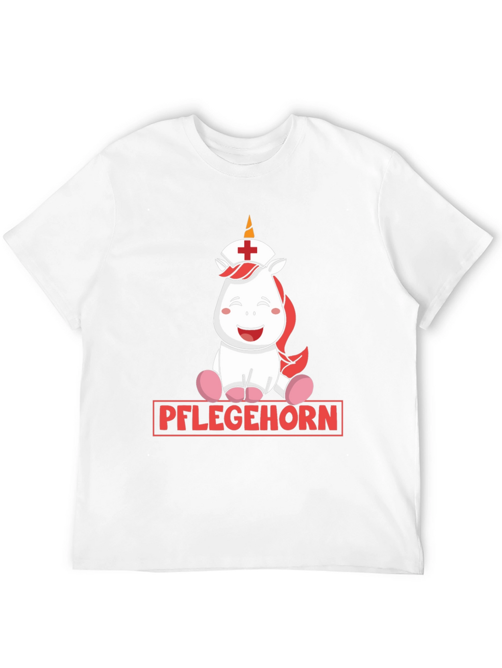 Pflegehorn Nurse Unicorn Graphic T-Shirt
