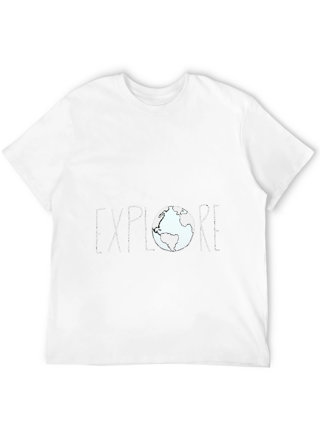 Explore Earth Graphic Tee - Black