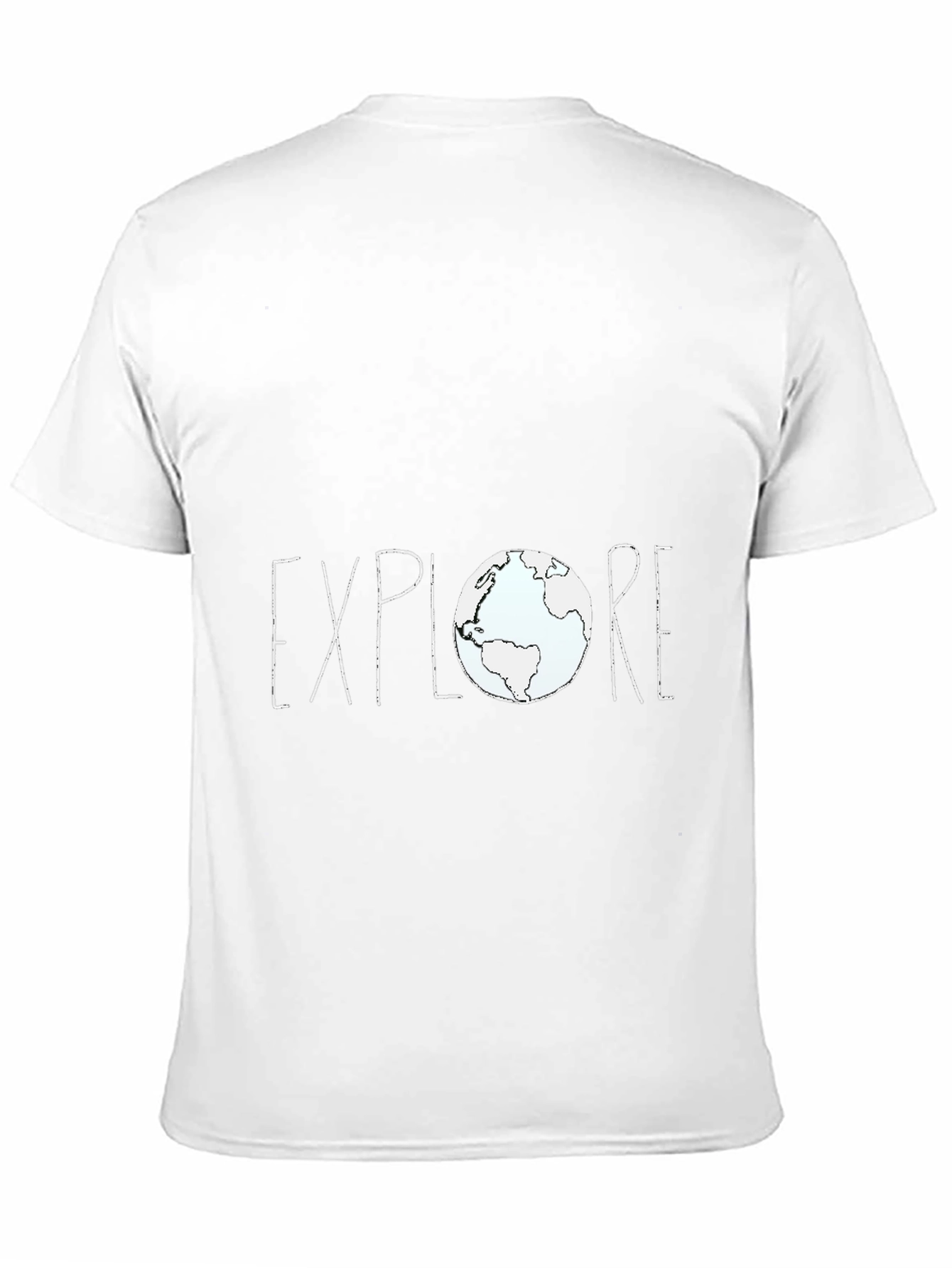 Explore Earth Graphic Tee - Black