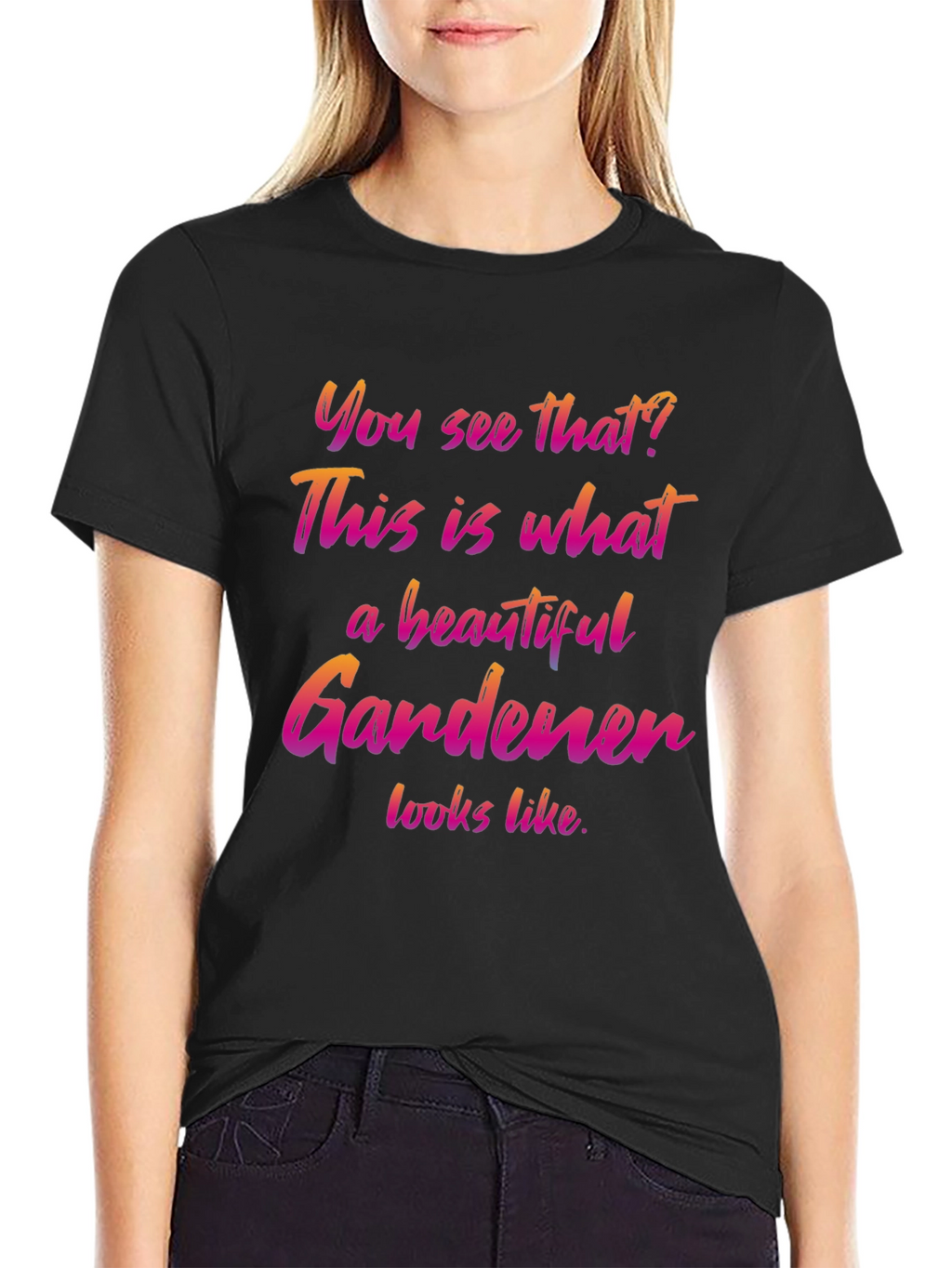 Beautiful Gardener Graphic T-Shirt