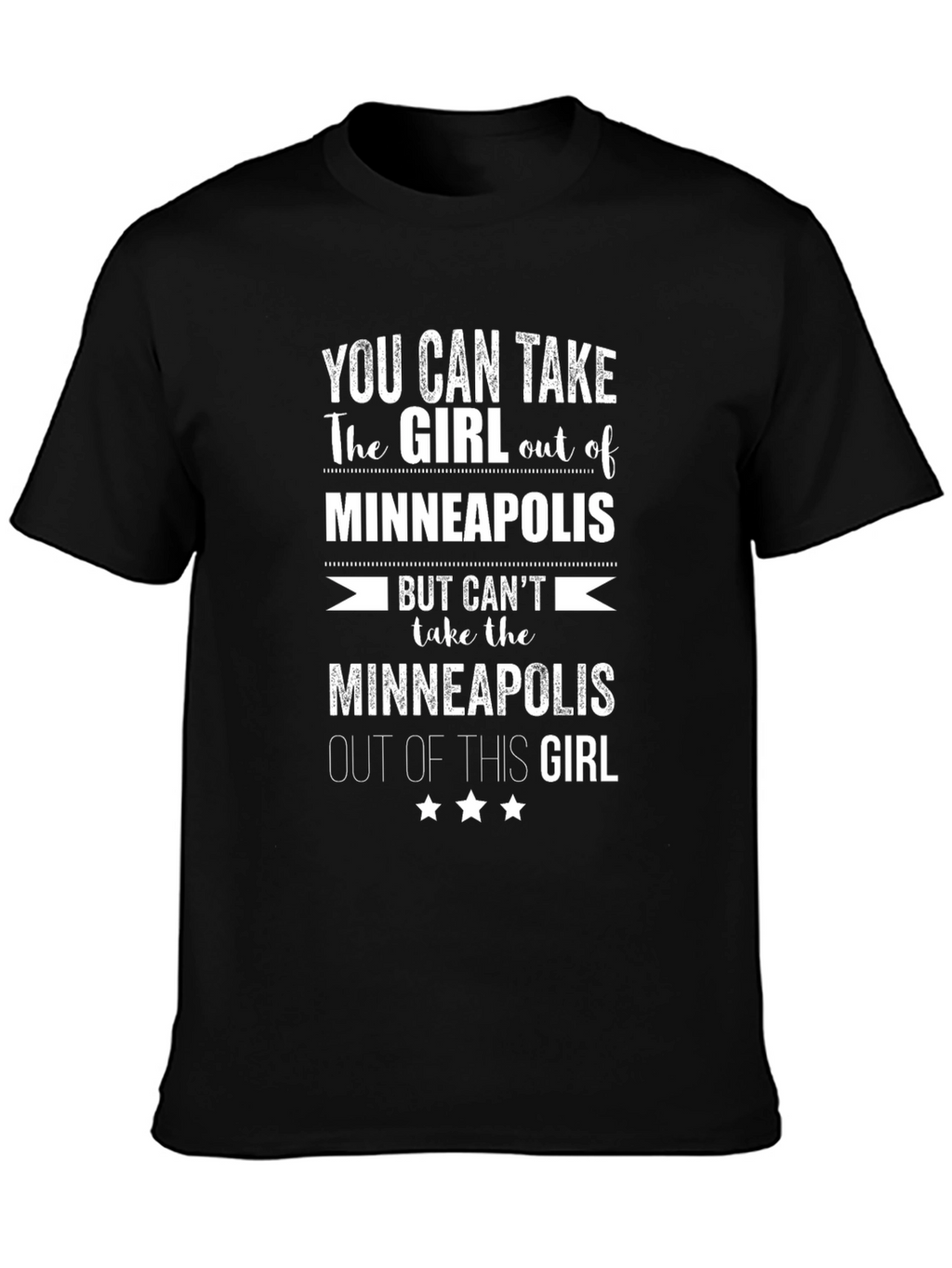 Minneapolis Girl T-Shirt - City Pride Tee