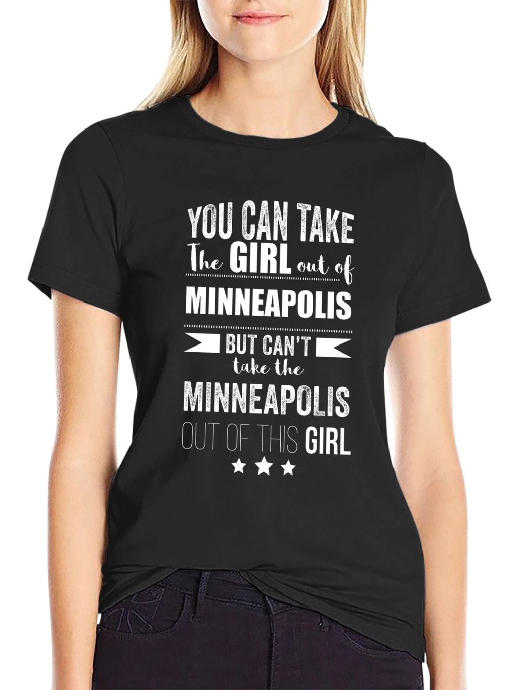 Minneapolis Girl T-Shirt - City Pride Tee