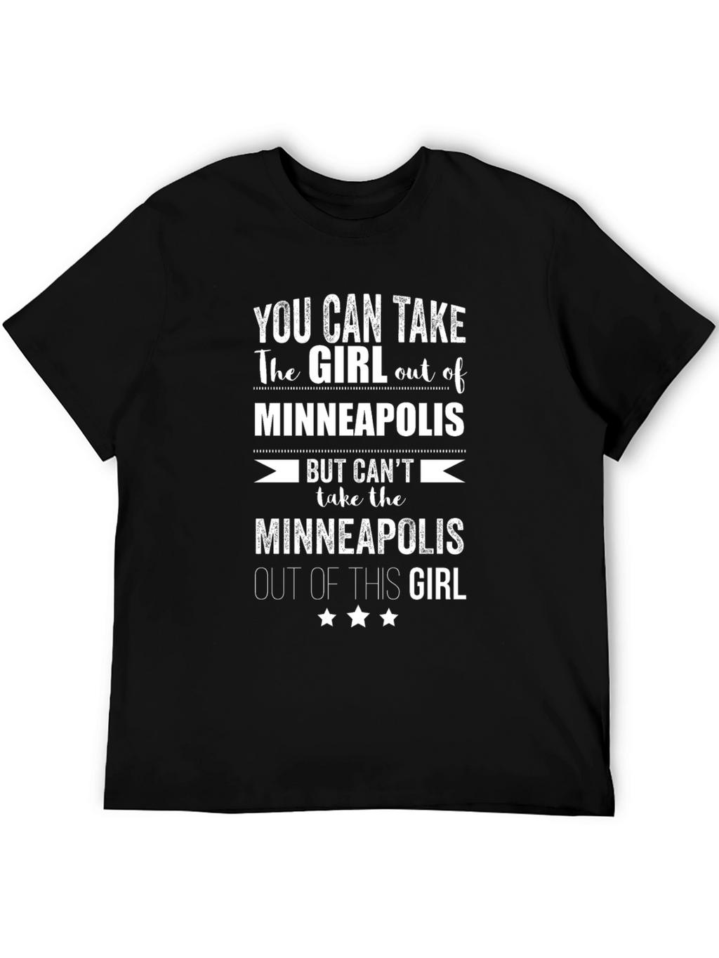 Minneapolis Girl T-Shirt - City Pride Tee