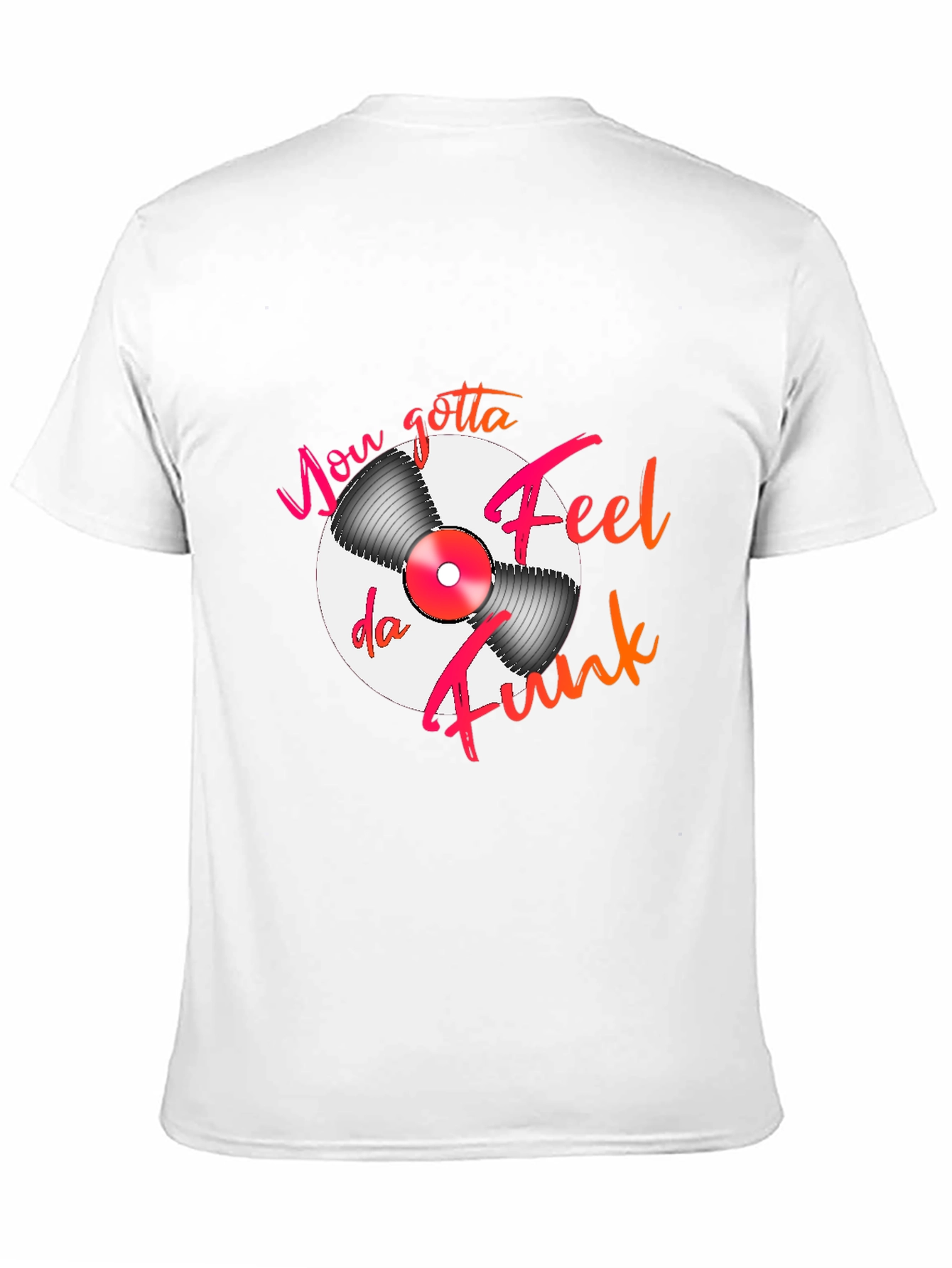 Feel Da Funk Graphic T-Shirt - Black
