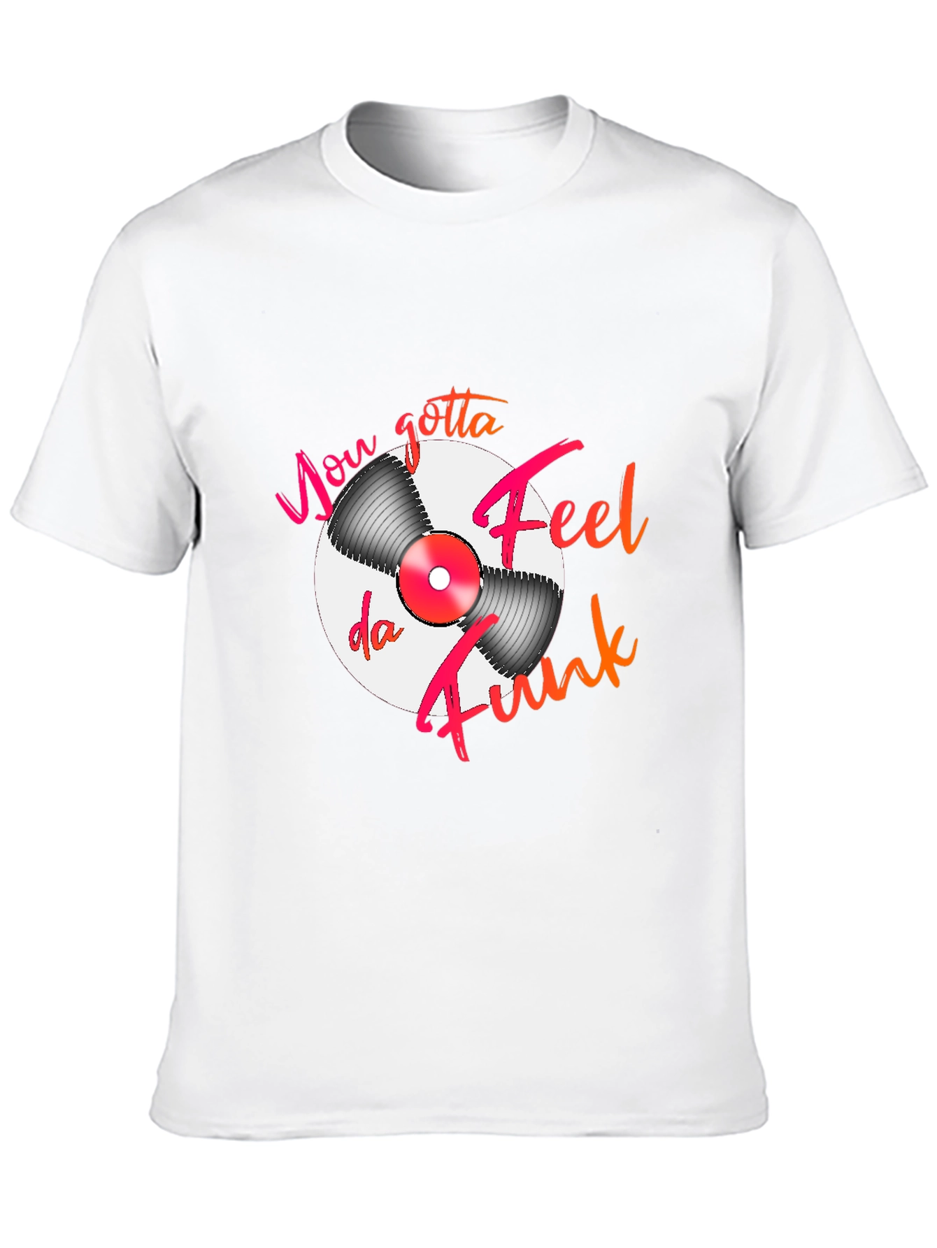Feel Da Funk Graphic T-Shirt - Black