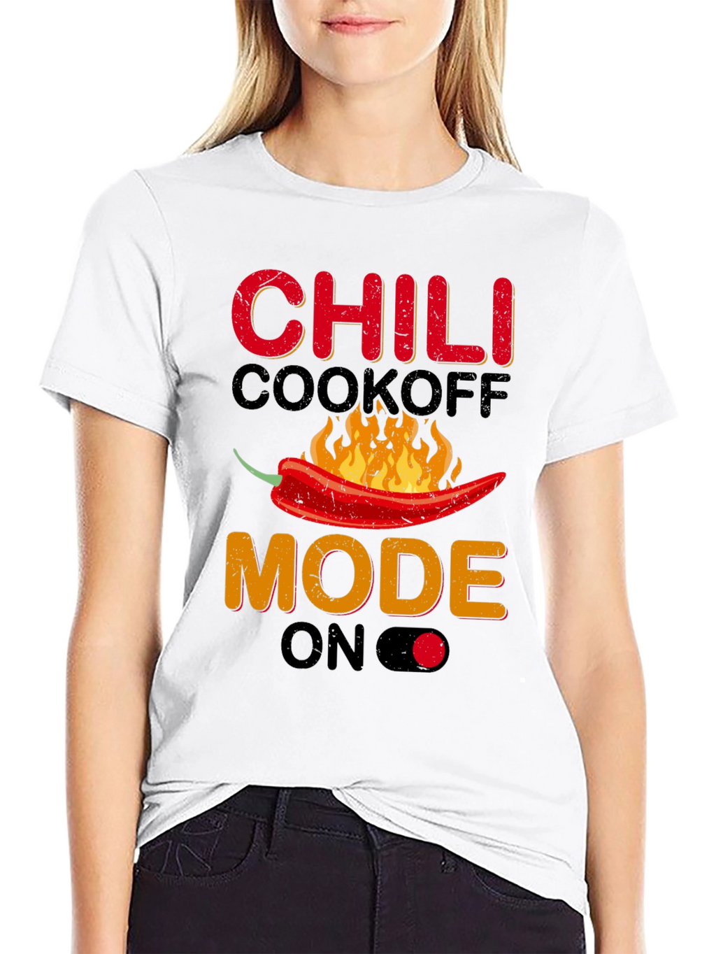 Chili Cookoff Mode On Graphic T-Shirt