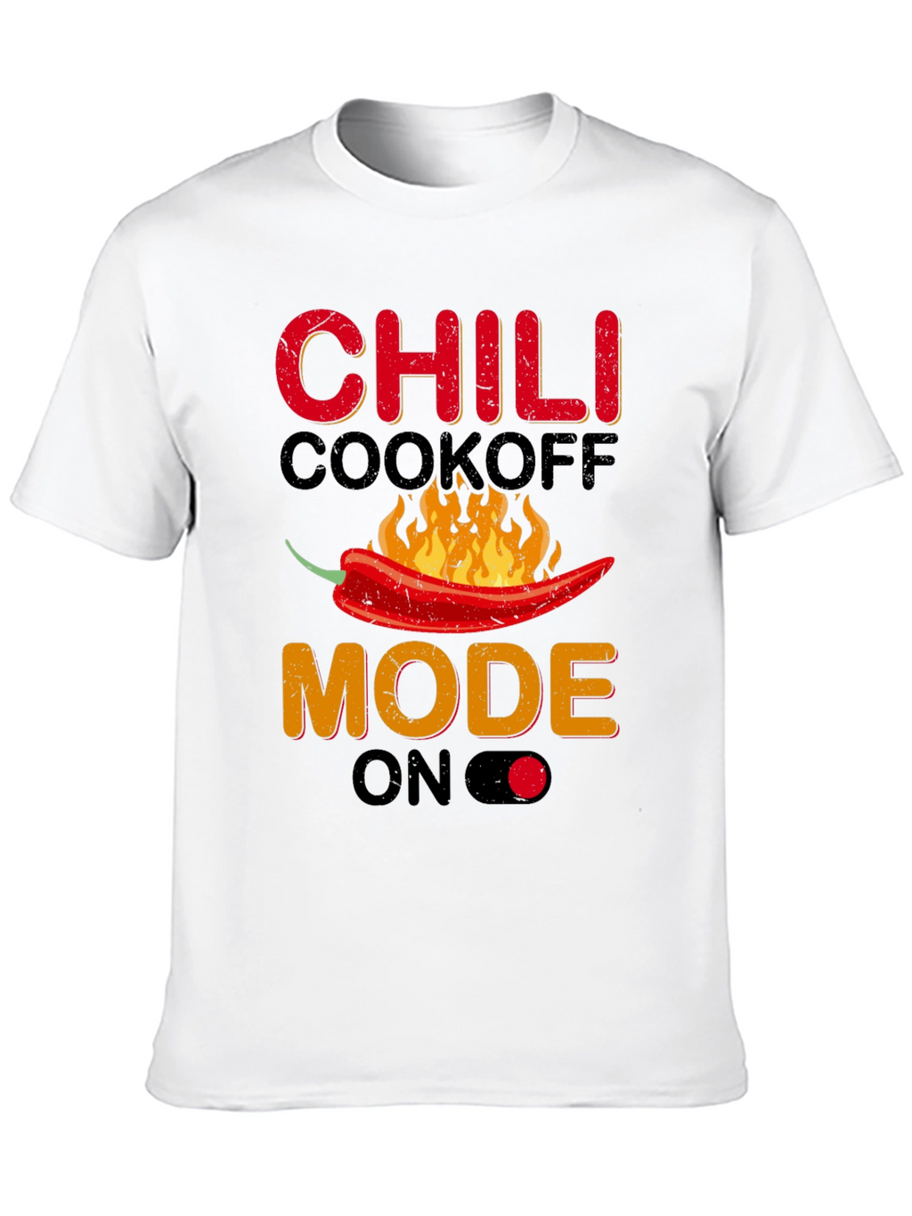 Chili Cookoff Mode On Graphic T-Shirt