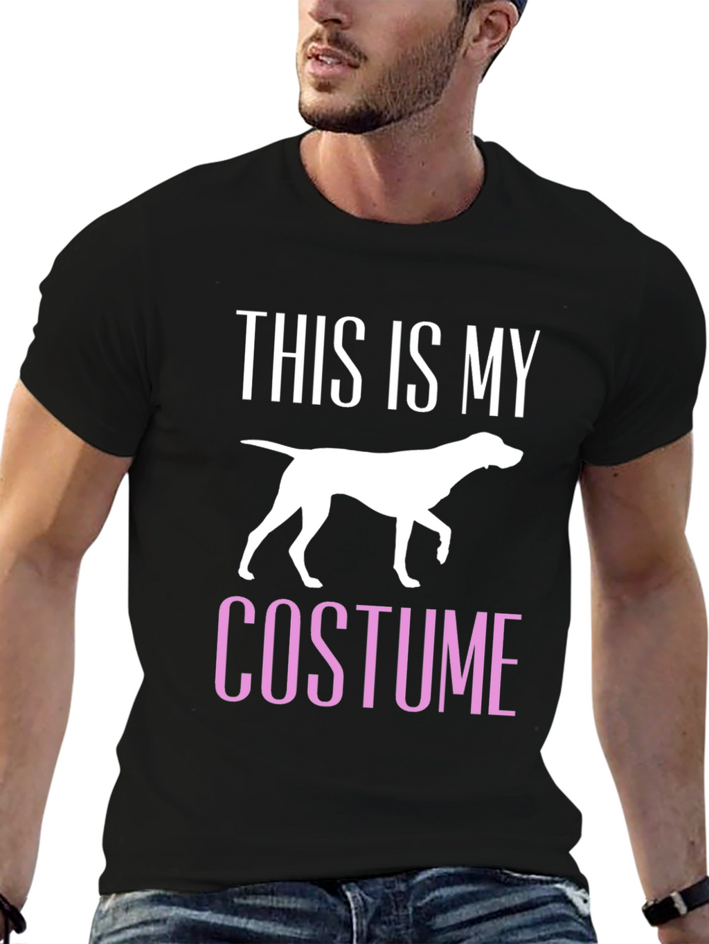 Funny Dog Halloween Costume T-Shirt