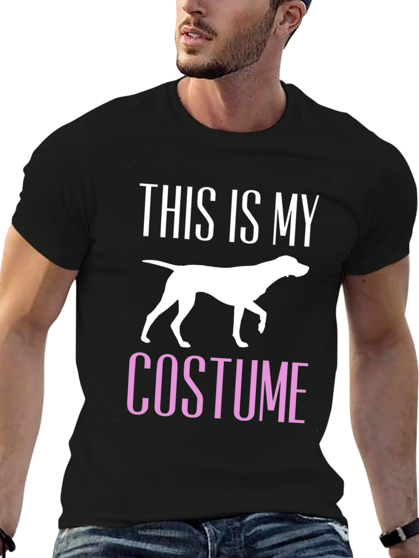 Funny Dog Halloween Costume T-Shirt