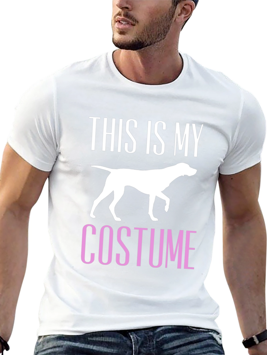 Funny Dog Halloween Costume T-Shirt