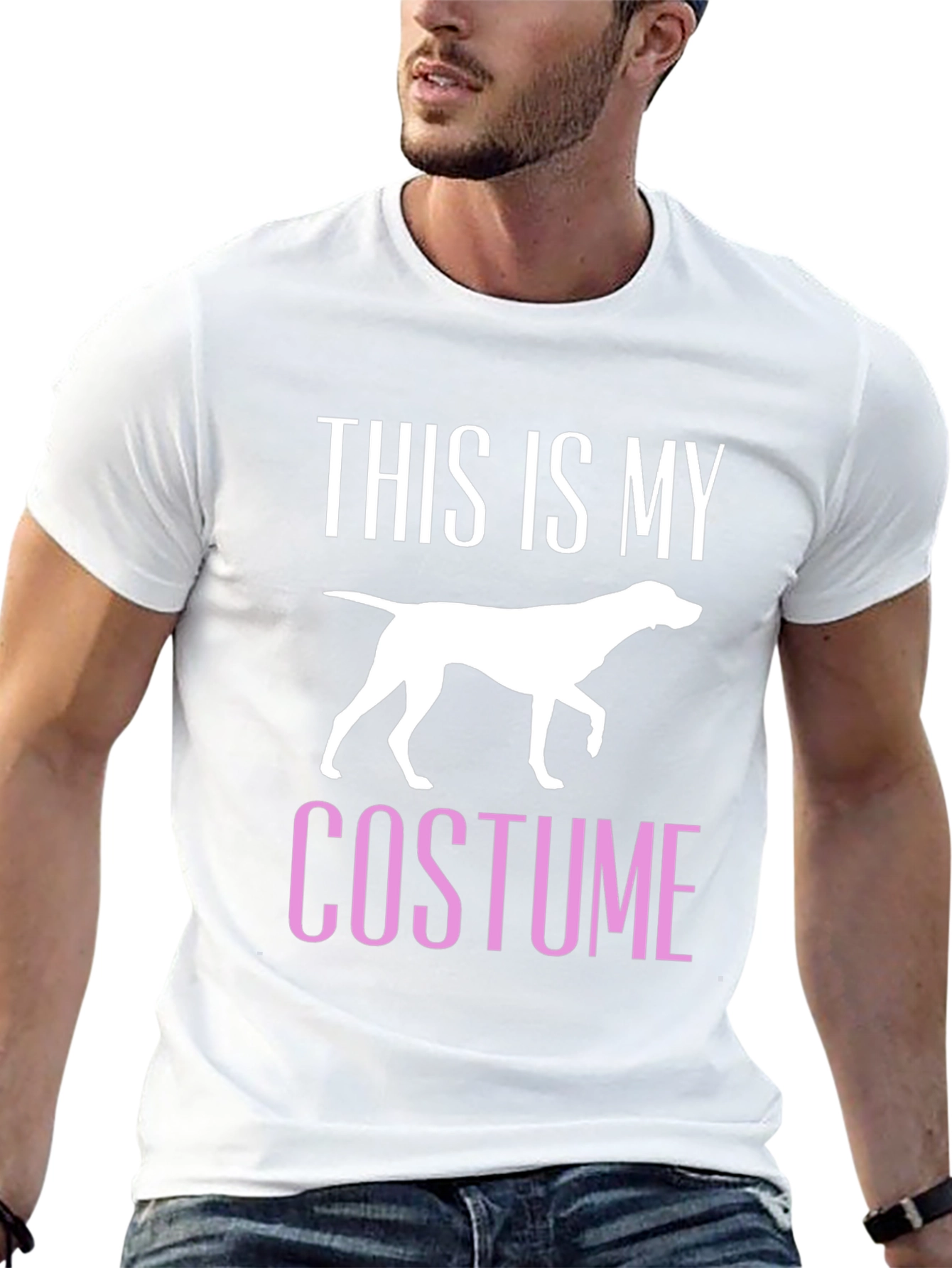 Funny Dog Halloween Costume T-Shirt