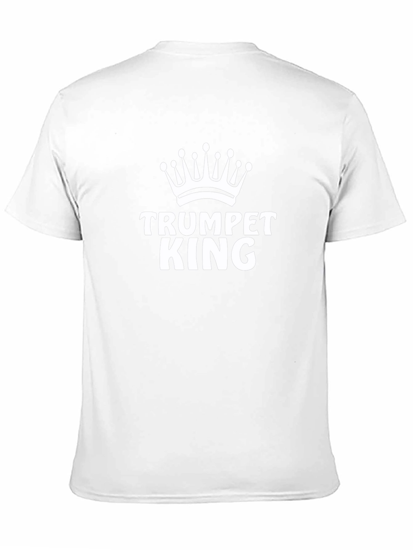 Trumpet King Graphic T-Shirt - Musical Instrument Tee