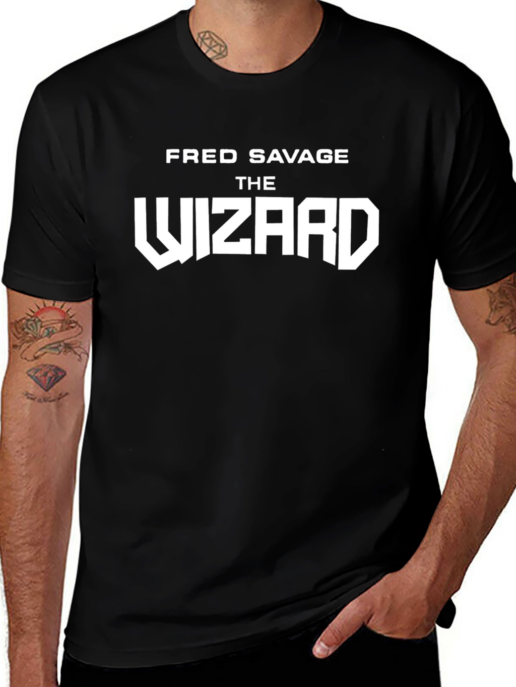 Fred Savage The Wizard Black T-Shirt