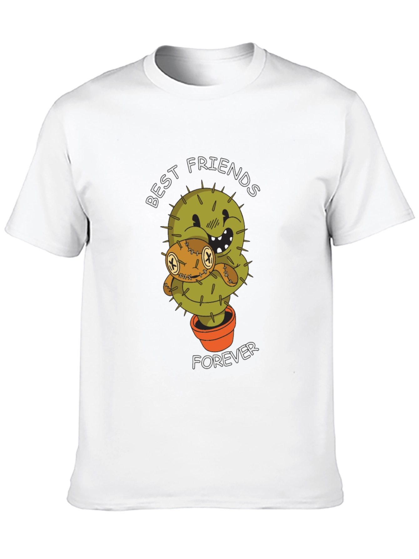 Best Friends Forever Cactus Graphic Tee