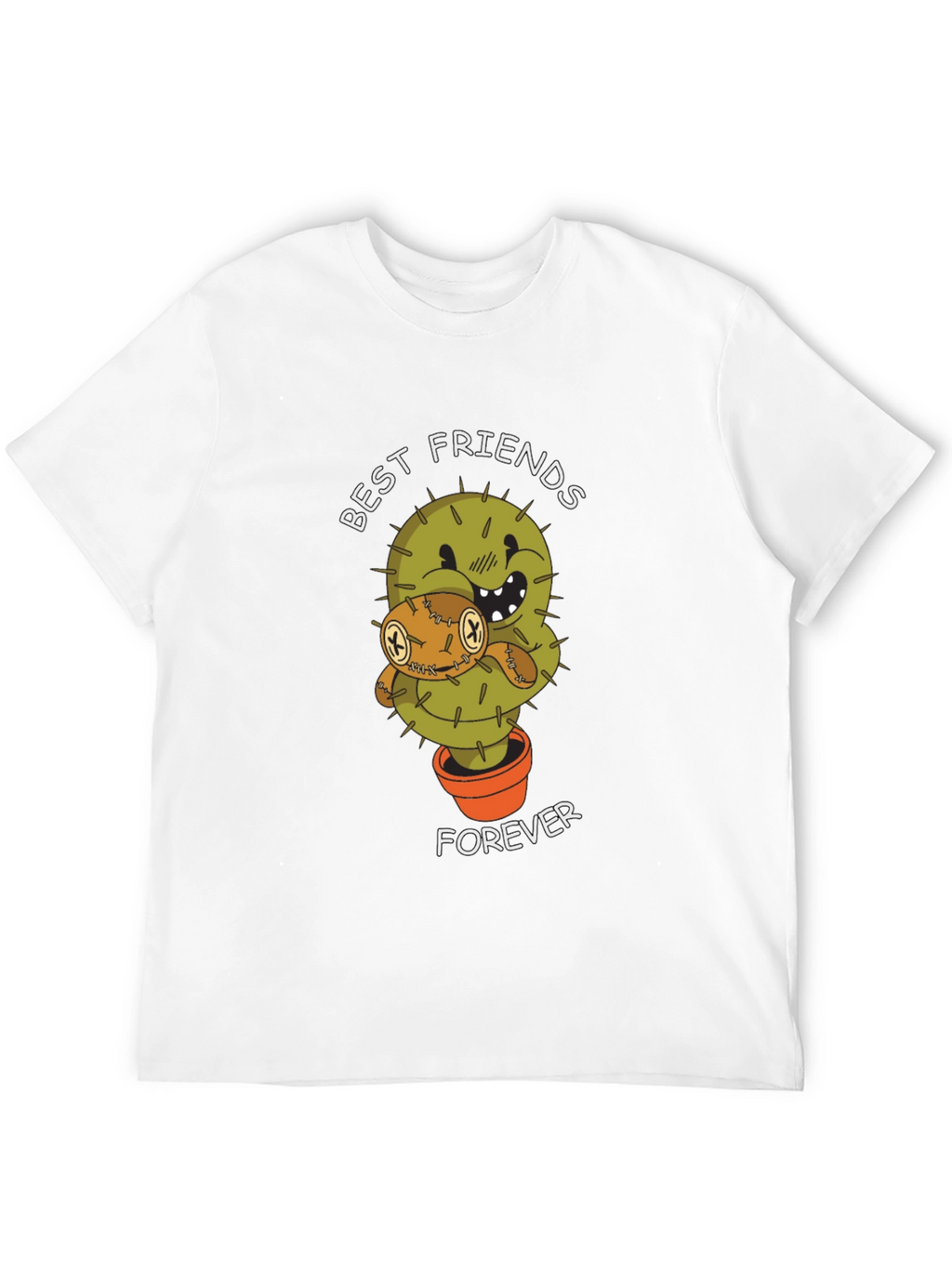 Best Friends Forever Cactus Graphic Tee