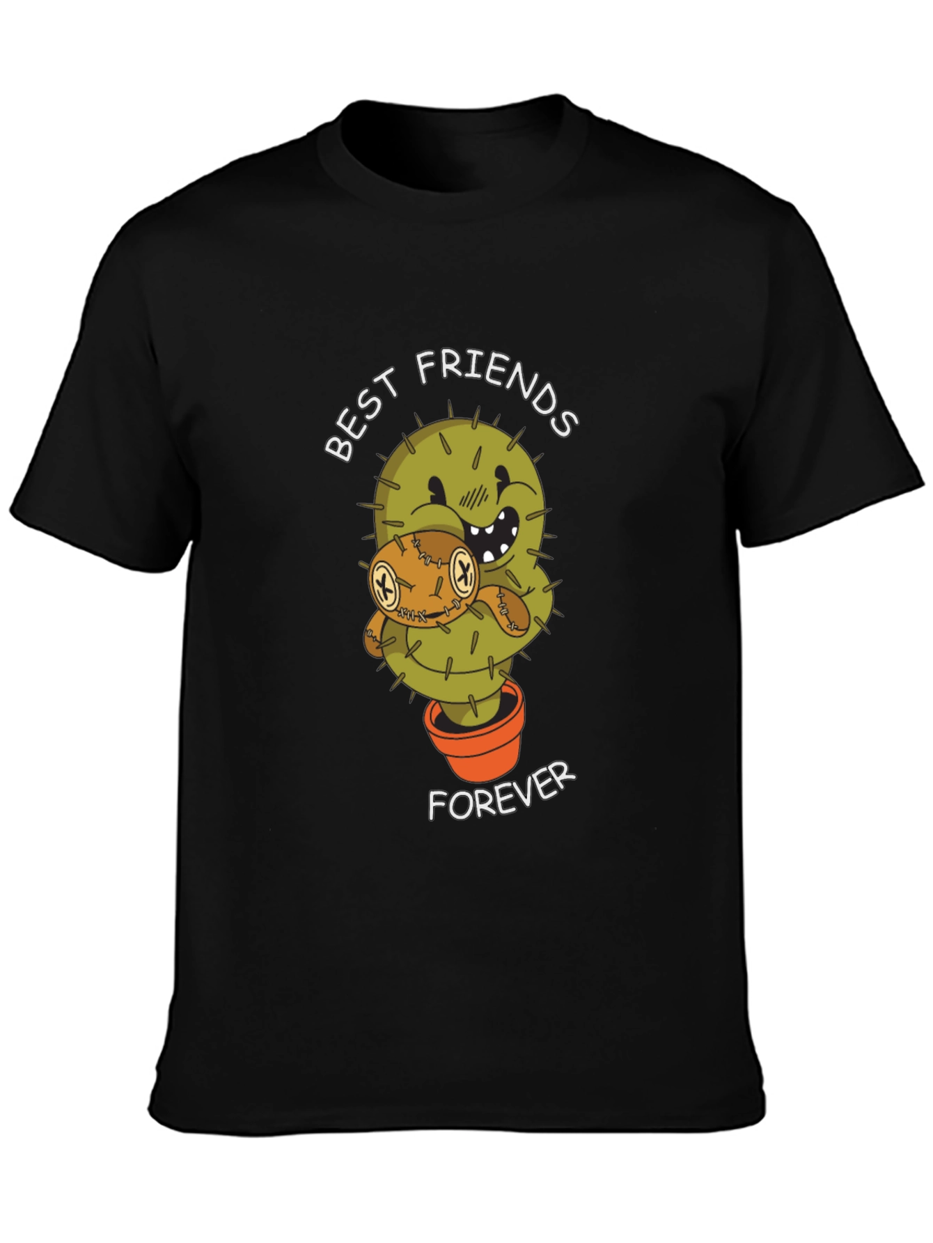 Best Friends Forever Cactus Graphic Tee
