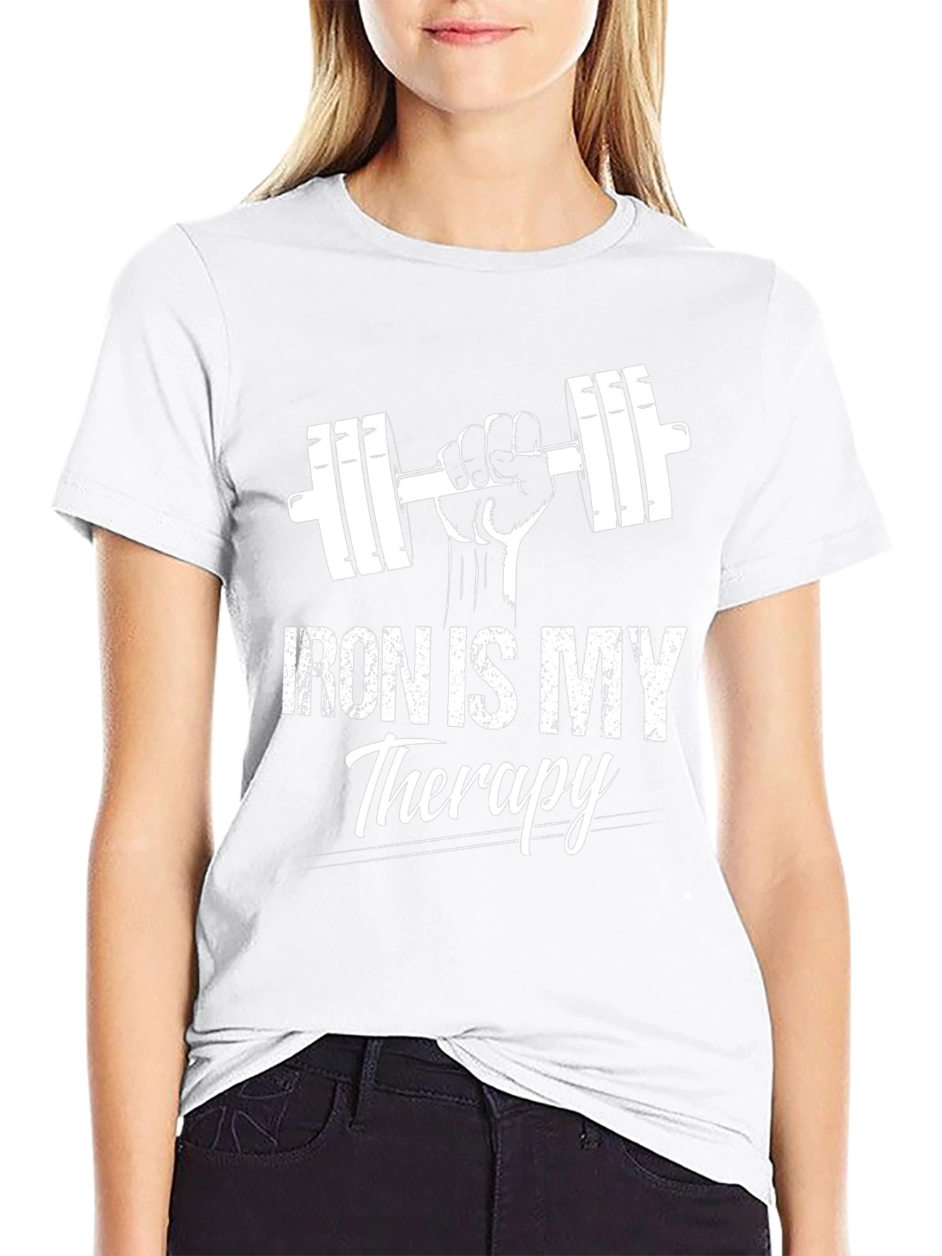 Iron is My Therapy Gym T-Shirt