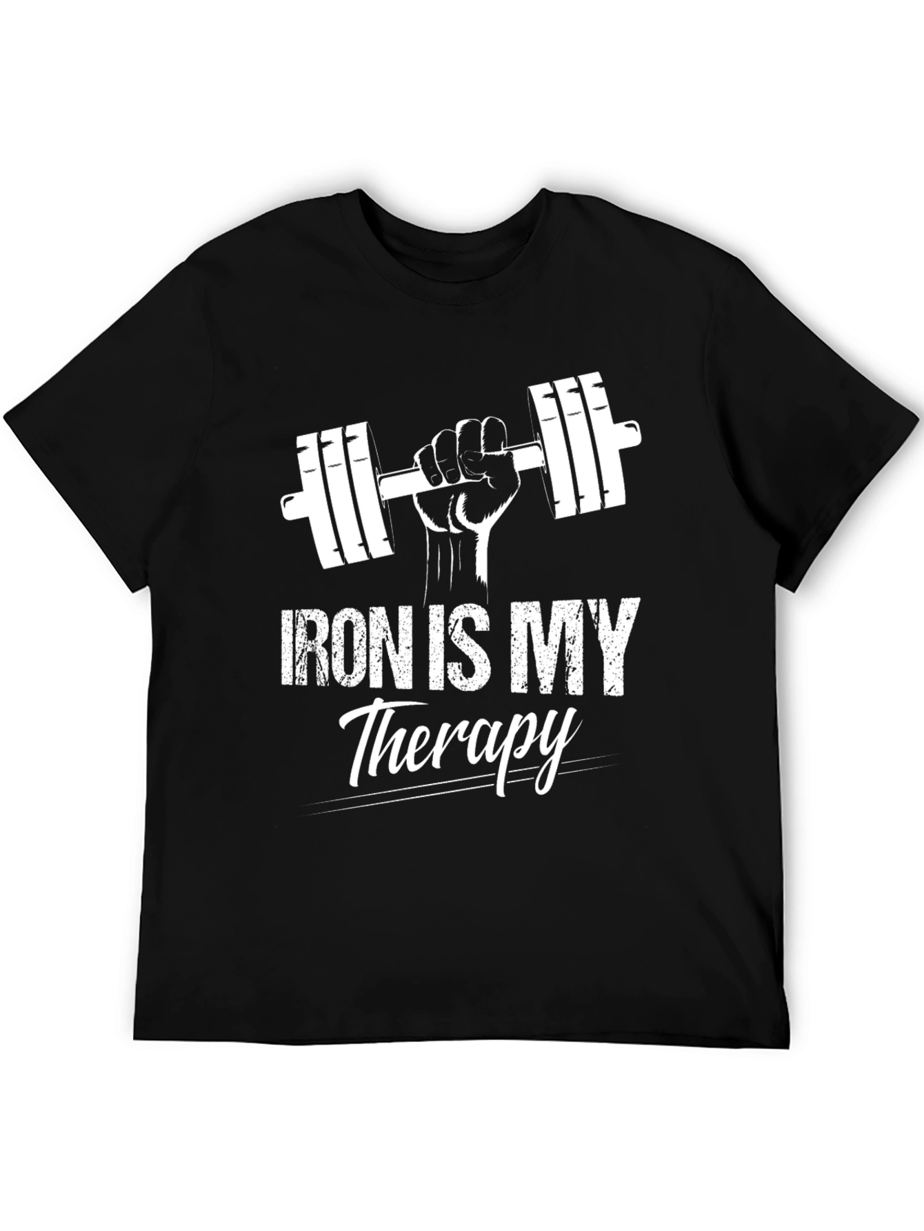 Iron is My Therapy Gym T-Shirt