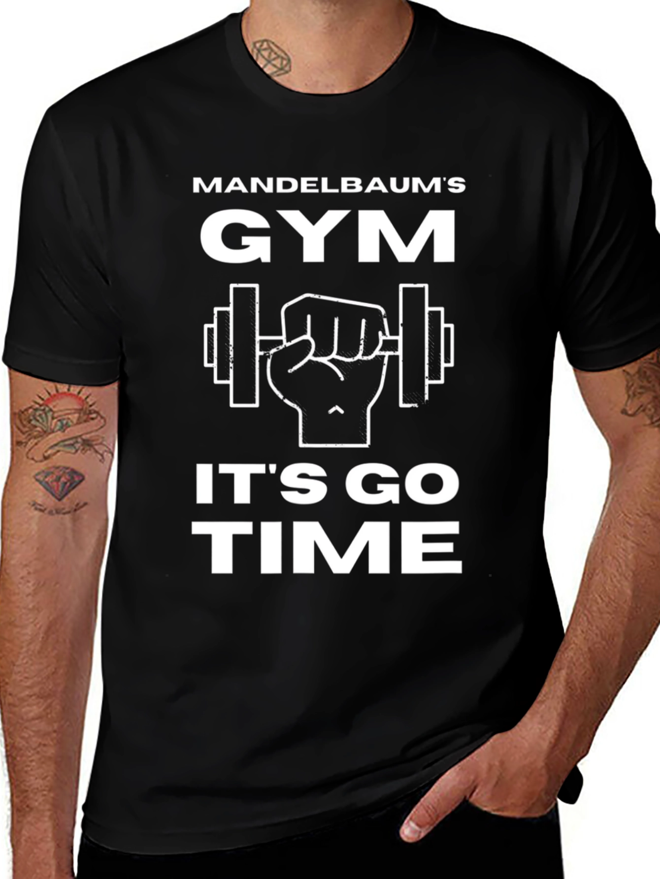 Mandelbaums Gym T-Shirt - Its Go Time!