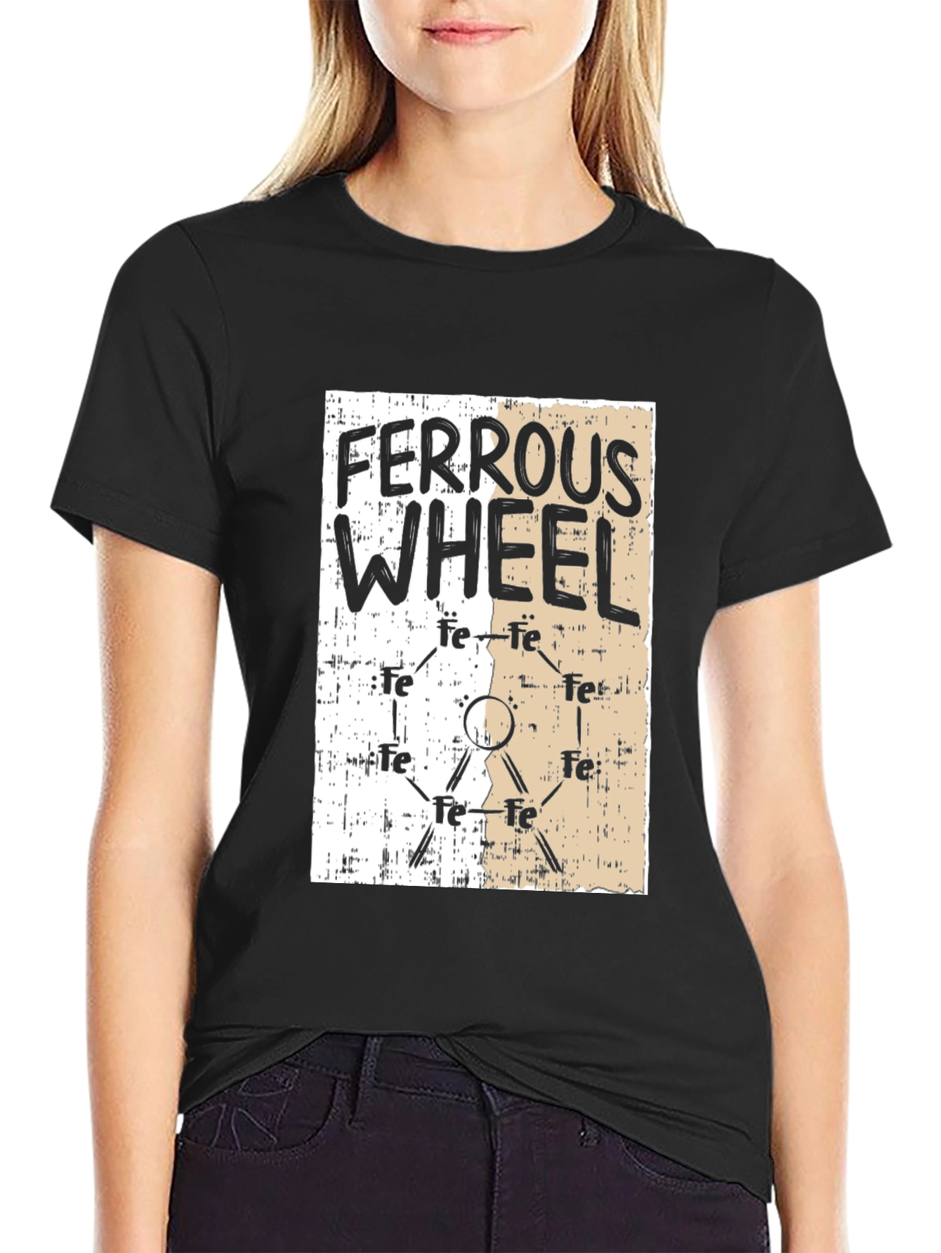 Ferrous Wheel Graphic Tee - Science Design