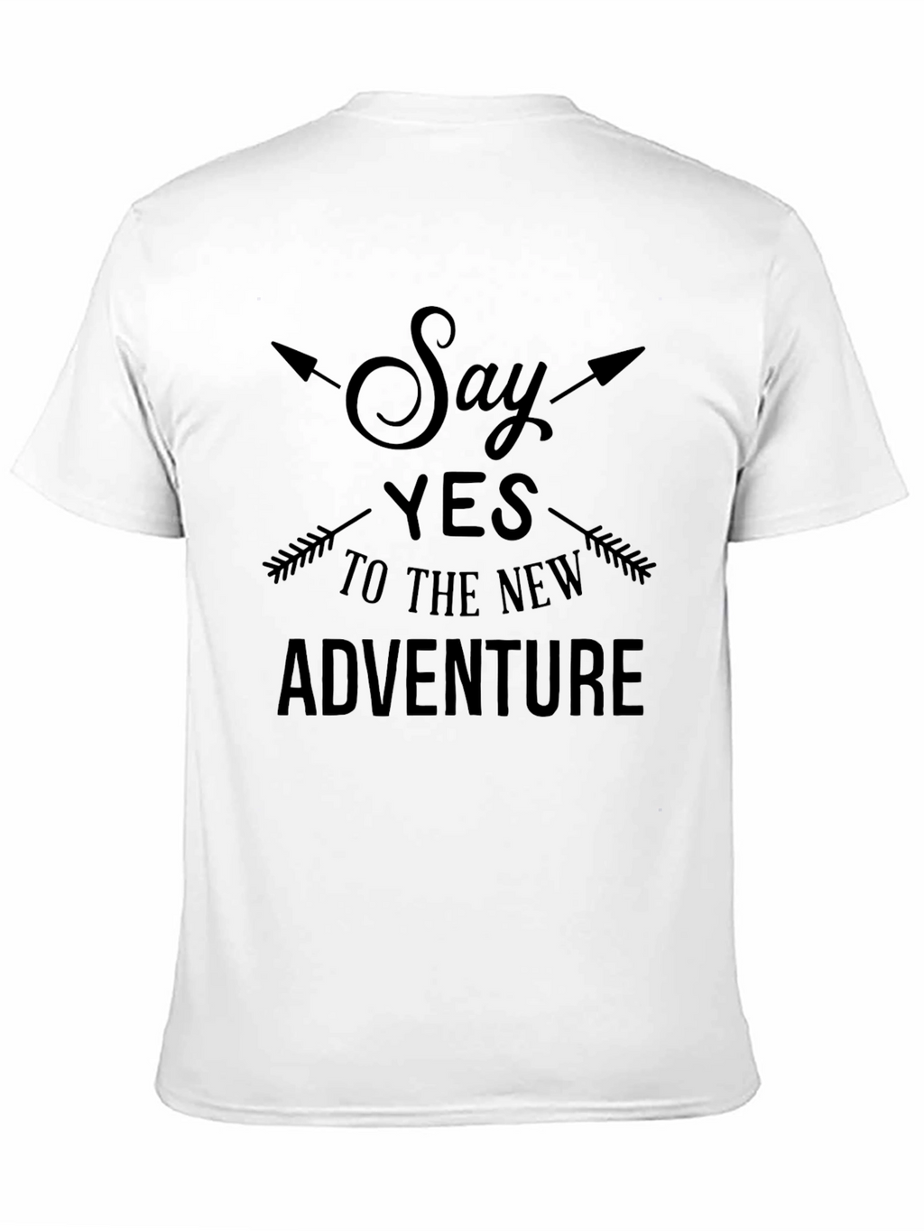 Adventure Awaits Graphic Tee - Black