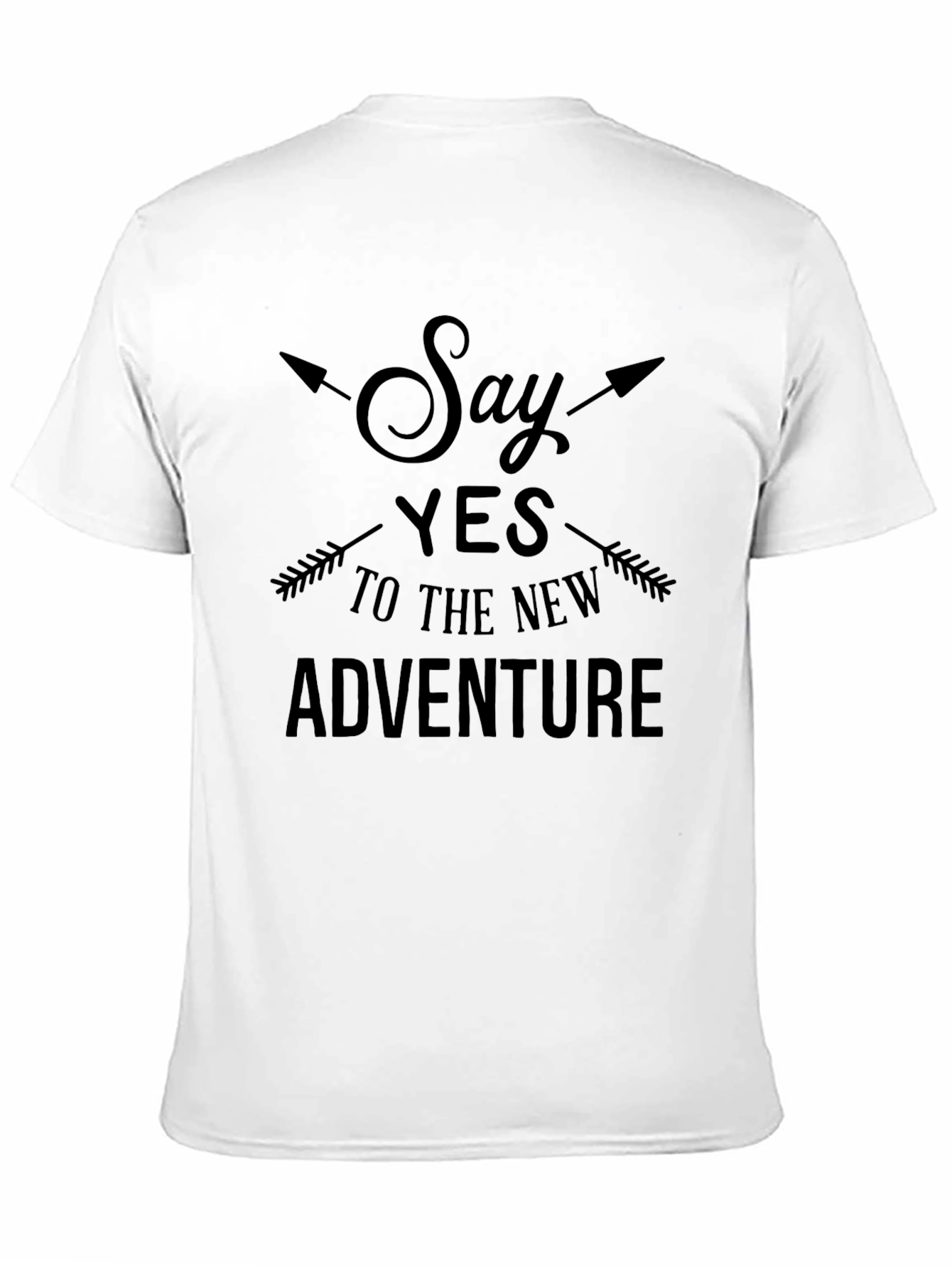Adventure Awaits Graphic Tee - Black