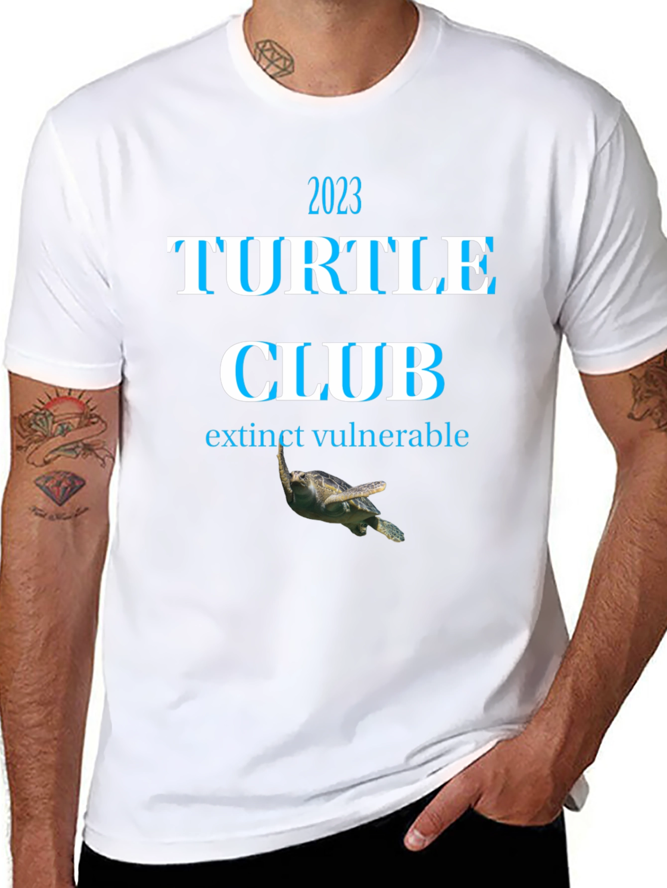 Turtle Club 2023 T-Shirt - Extinct Vulnerable