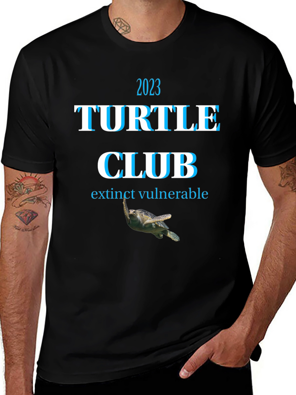 Turtle Club 2023 T-Shirt - Extinct Vulnerable