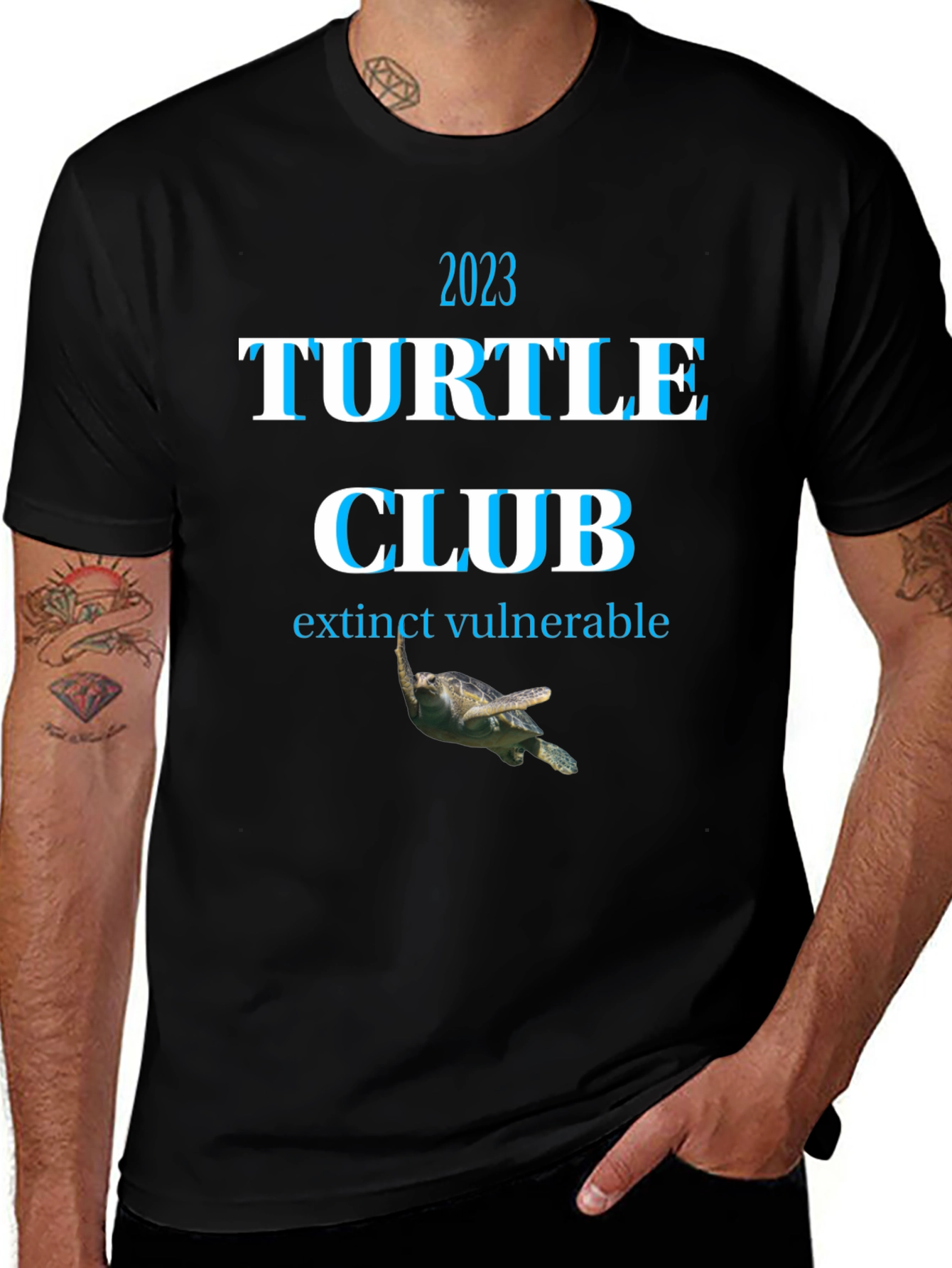 Turtle Club 2023 T-Shirt - Extinct Vulnerable