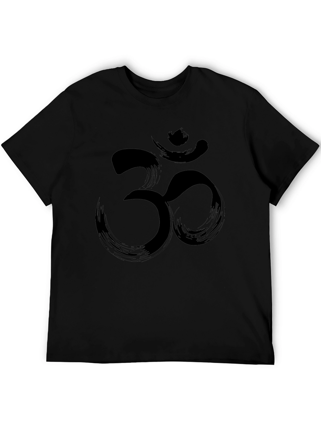 Om Symbol T-Shirt - Brushstroke Design