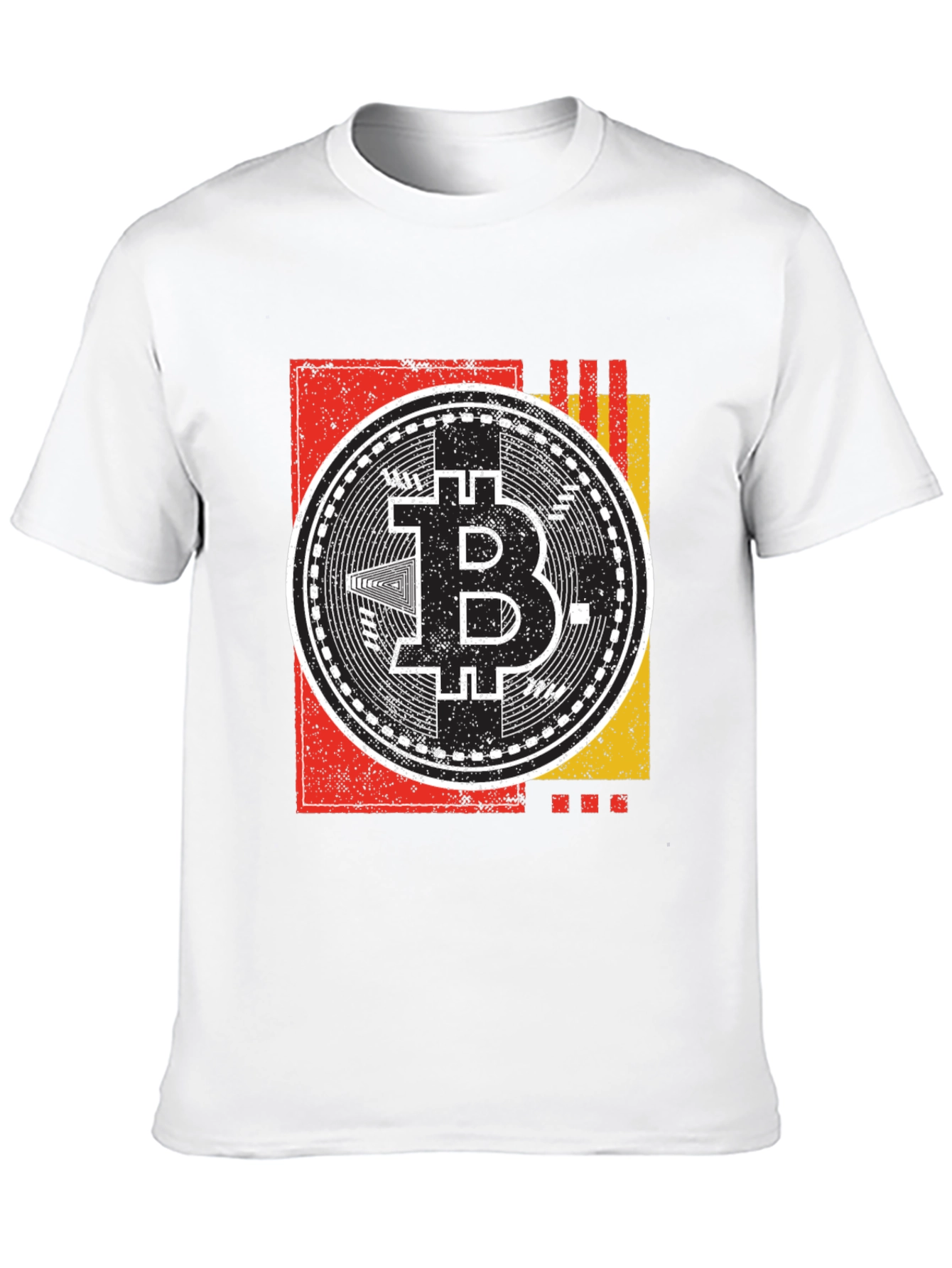 Bitcoin Crypto Currency Graphic Tee - Black