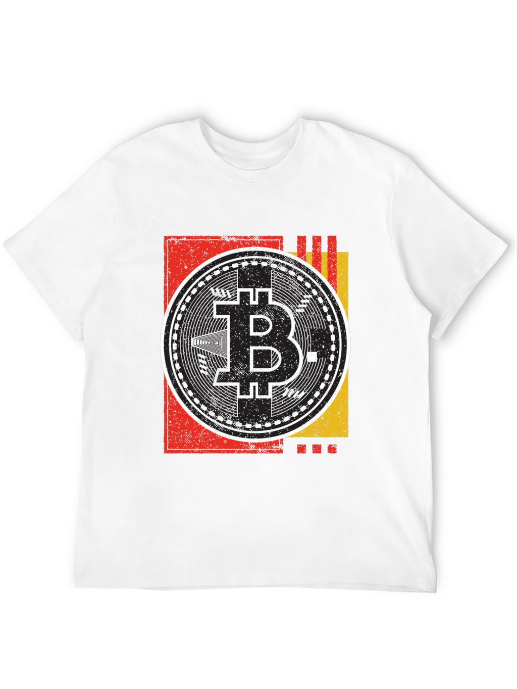 Bitcoin Crypto Currency Graphic Tee - Black