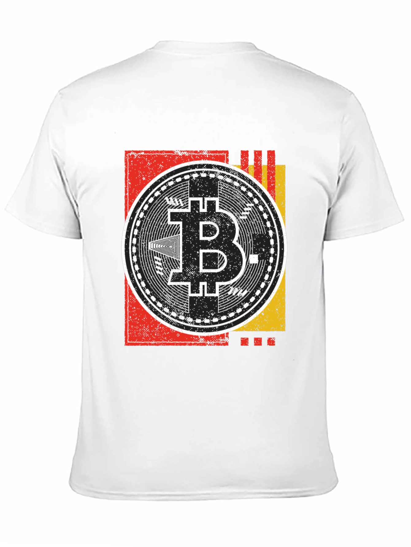 Bitcoin Crypto Currency Graphic Tee - Black