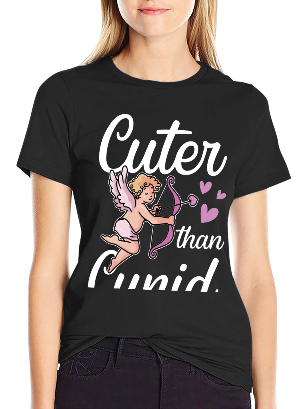 Cuter Than Cupid Valentines Day T-Shirt