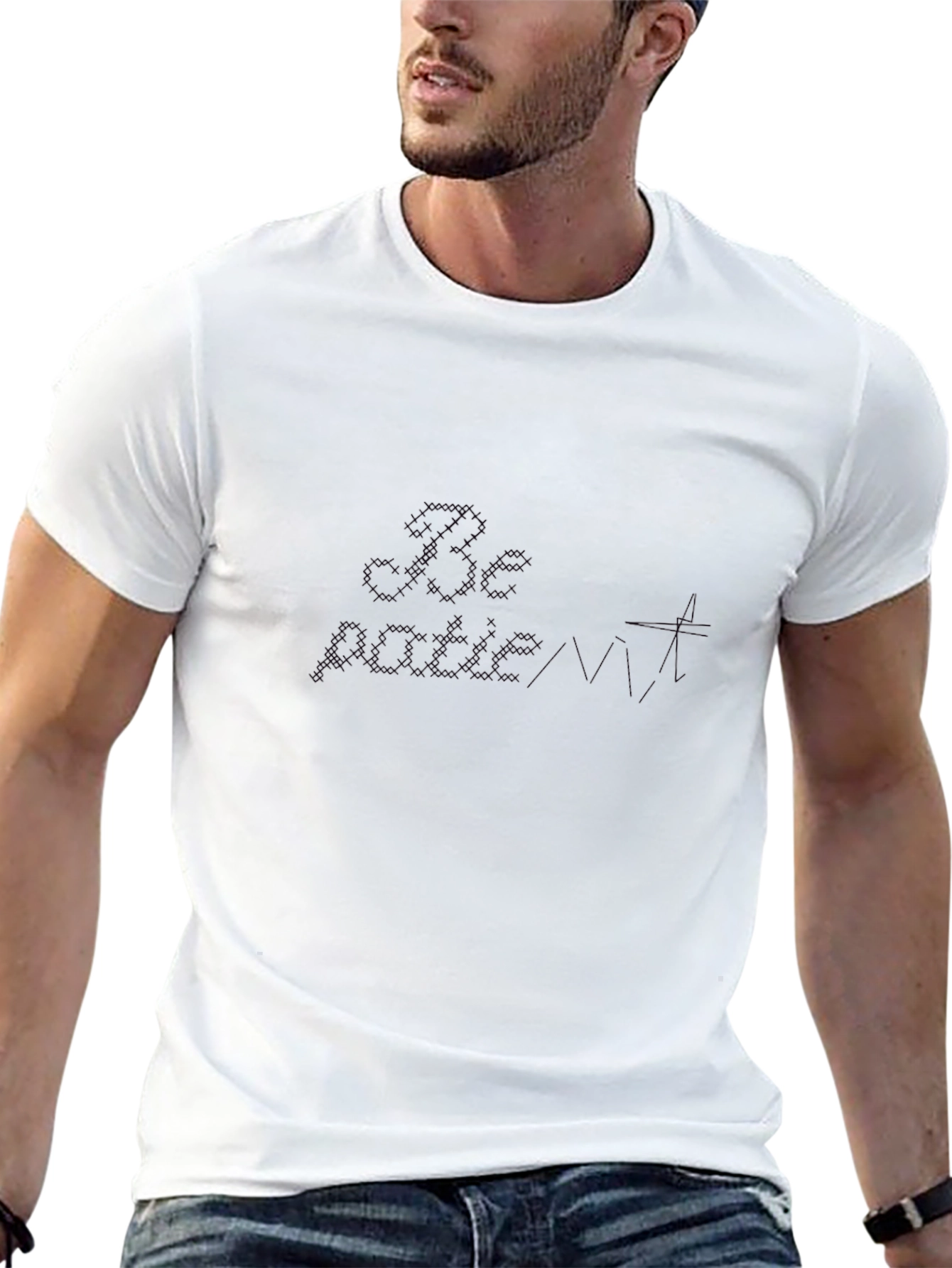 Mens Be Patient Black T-Shirt