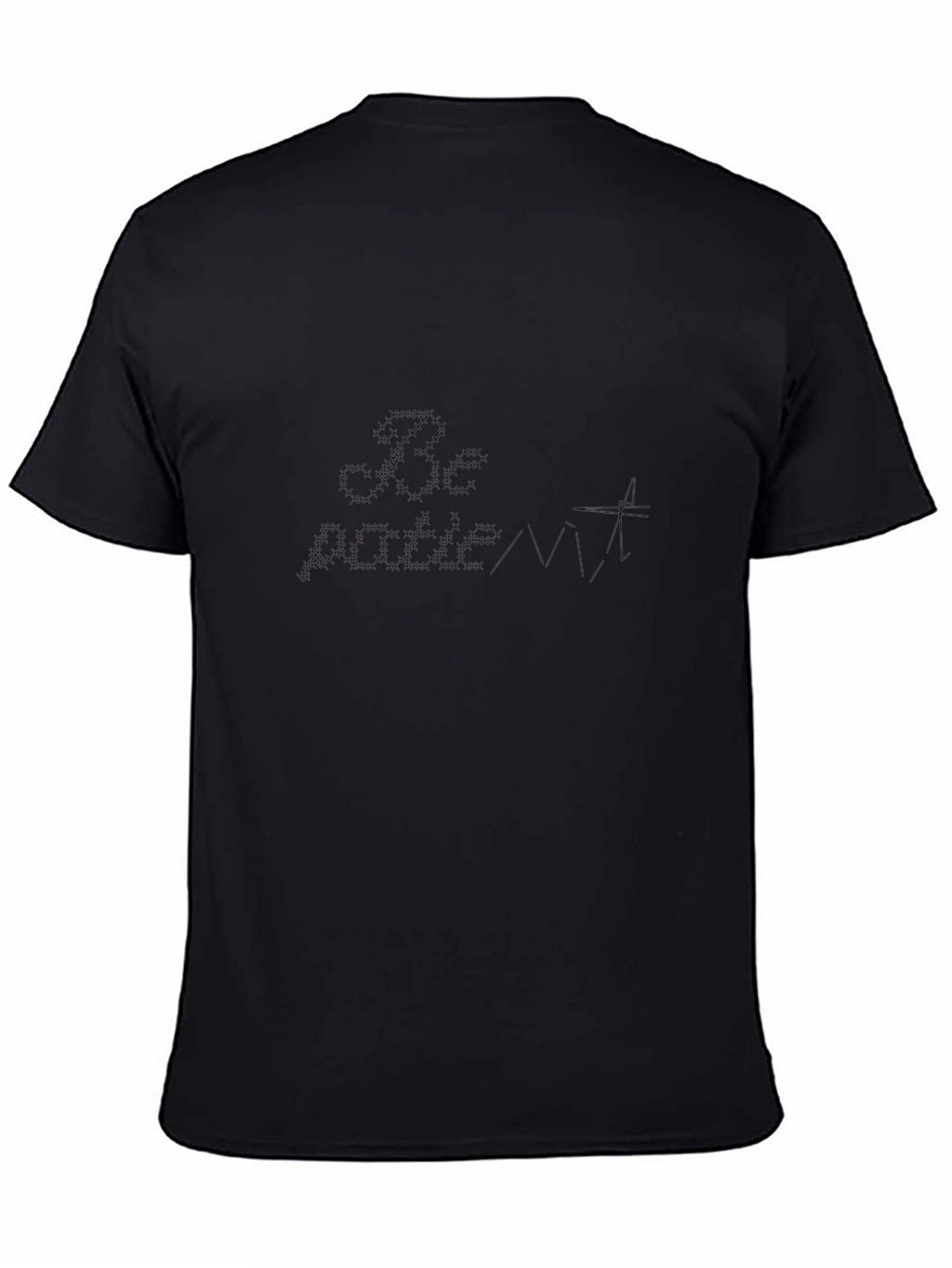 Mens Be Patient Black T-Shirt