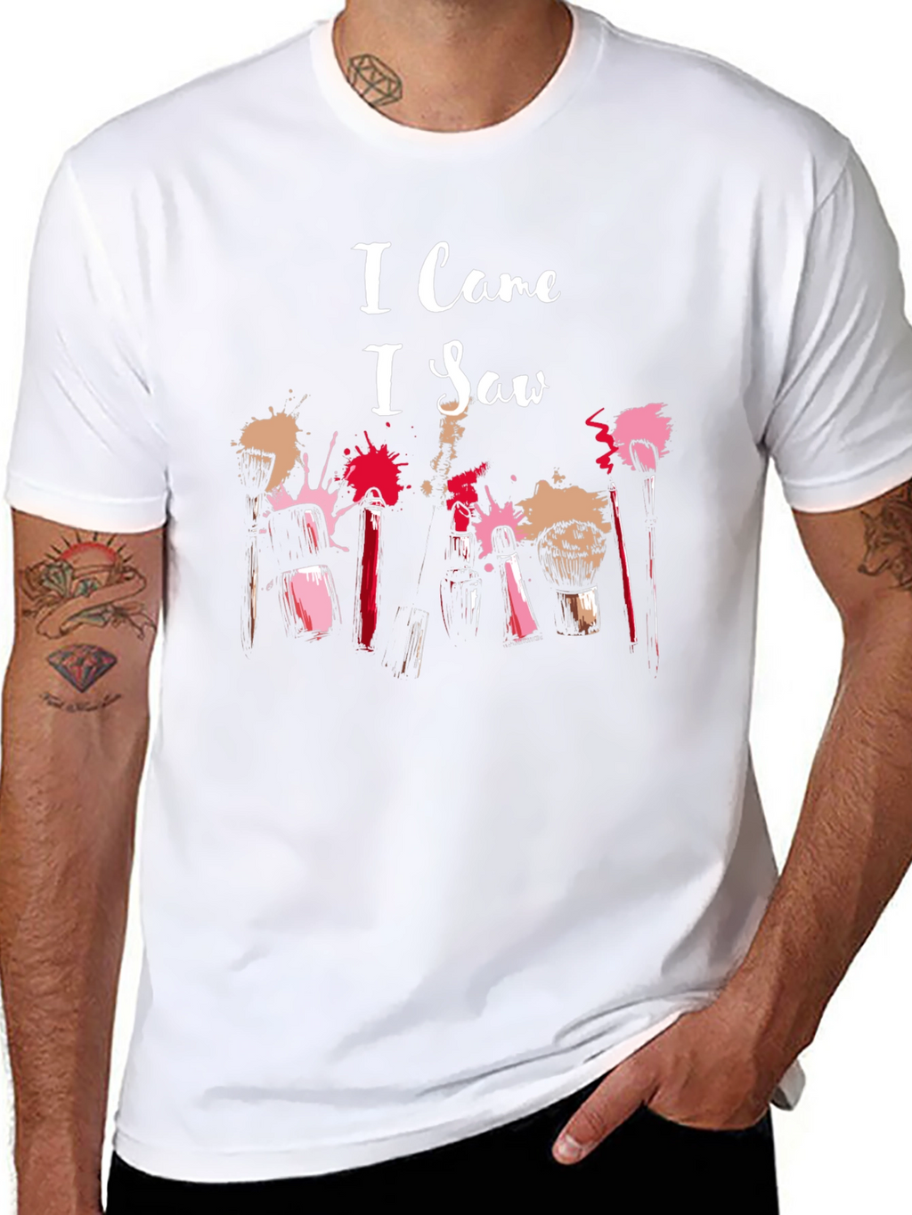 I Came I Saw Makeup T-Shirt