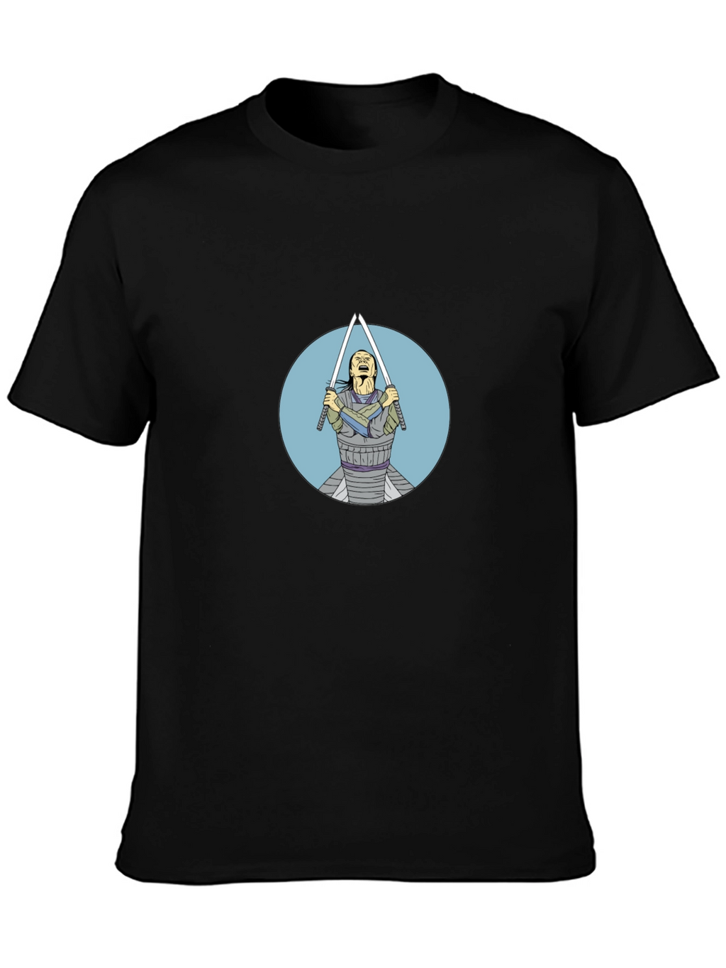 Samurai Swordsman Graphic Tee