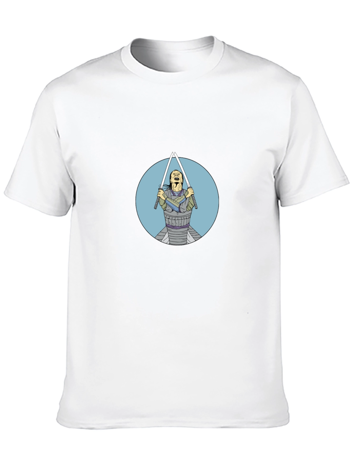 Samurai Swordsman Graphic Tee