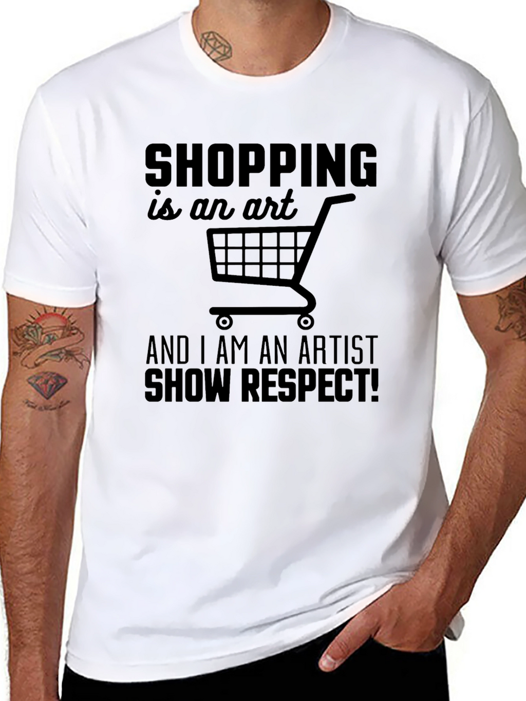 Shopping is Art T-Shirt