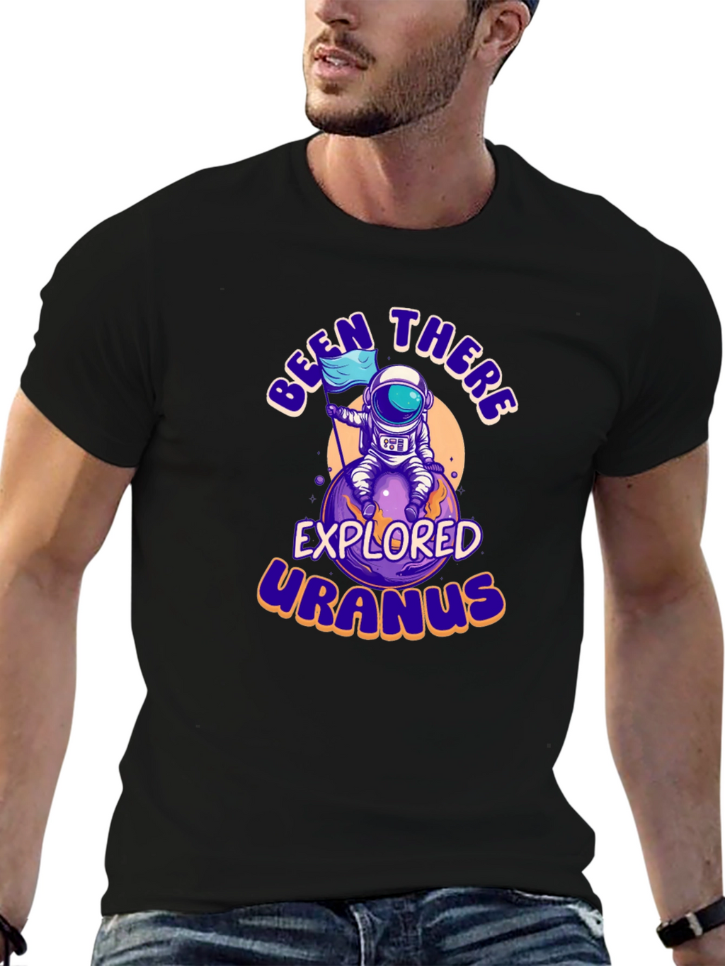Been There Explored Uranus Graphic Tee