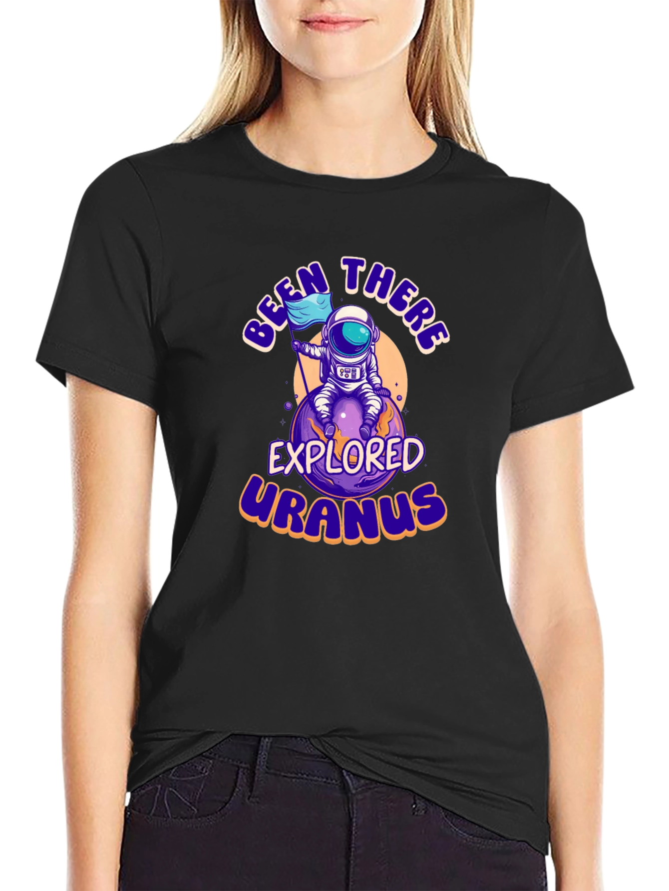 Been There Explored Uranus Graphic Tee